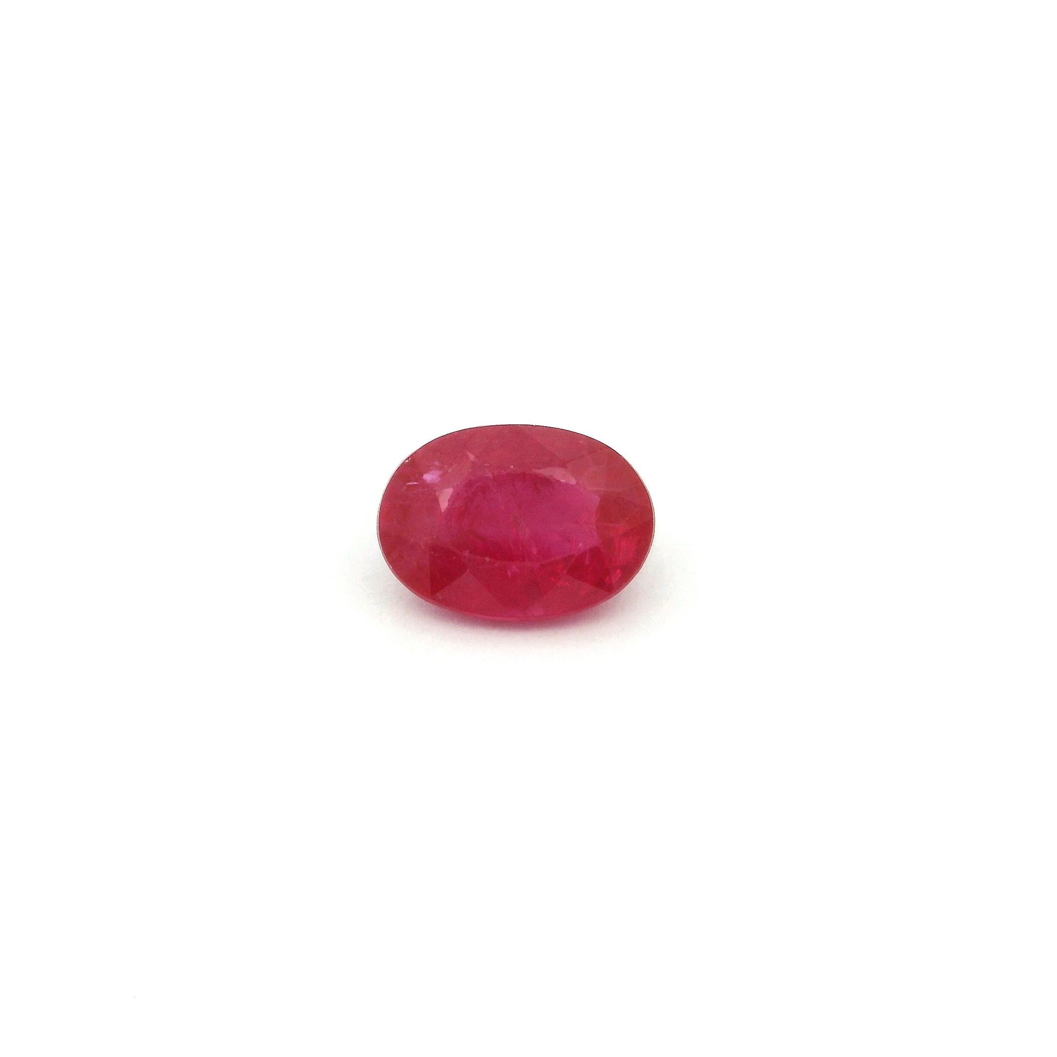 1.07 ct Oval Red Natural Ruby
