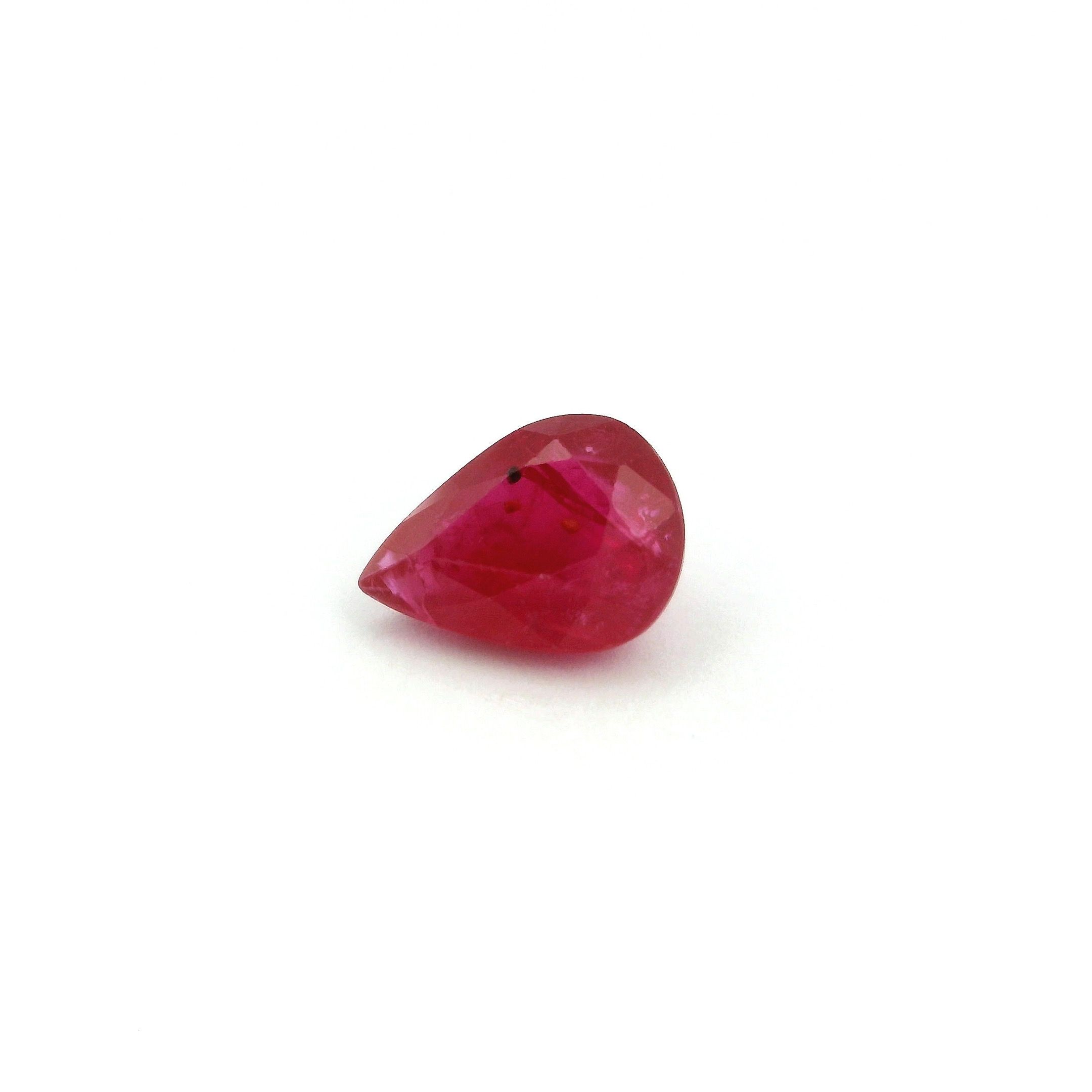 1.44 ct Pear Red Natural Ruby