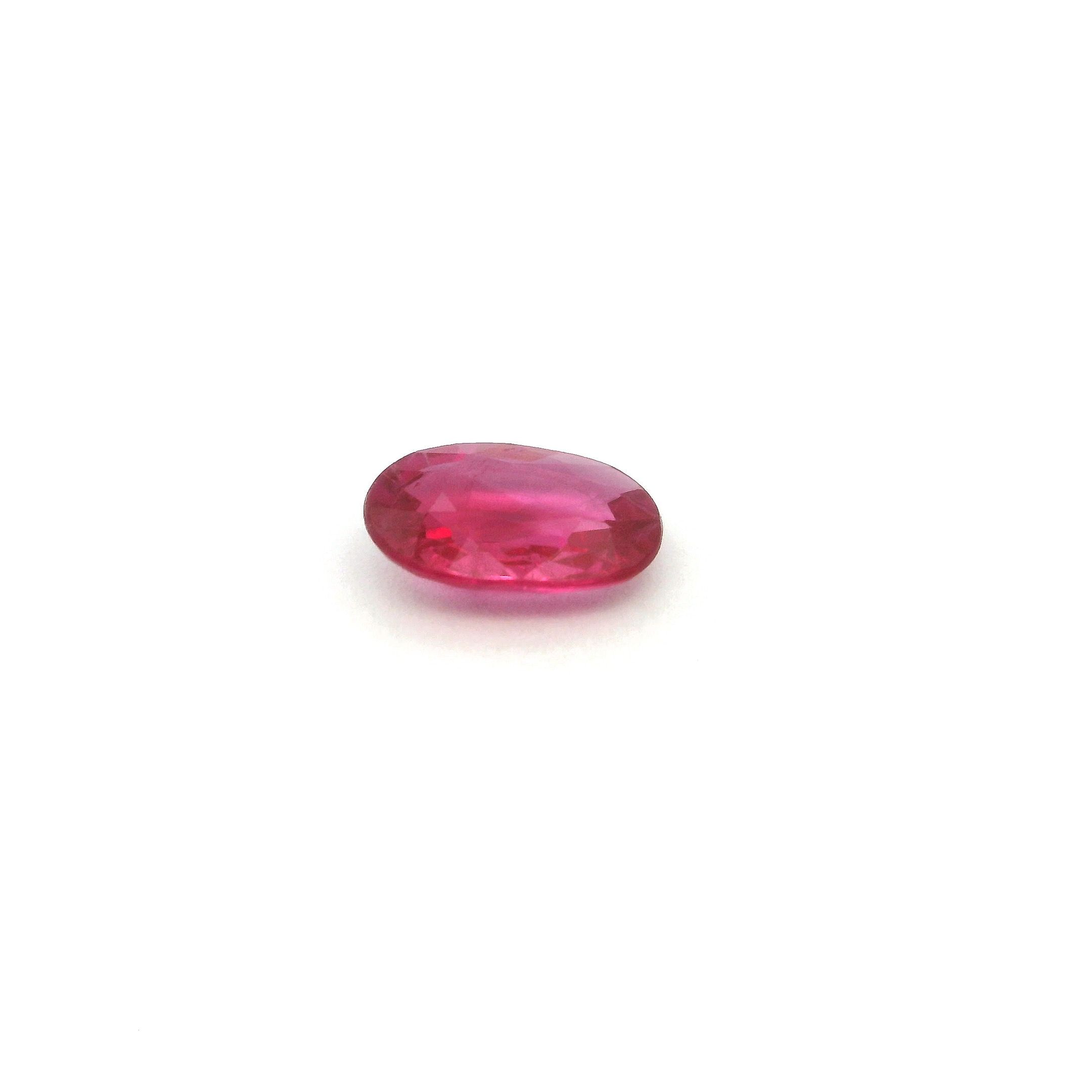 0.79 ct Oval Red Natural Ruby