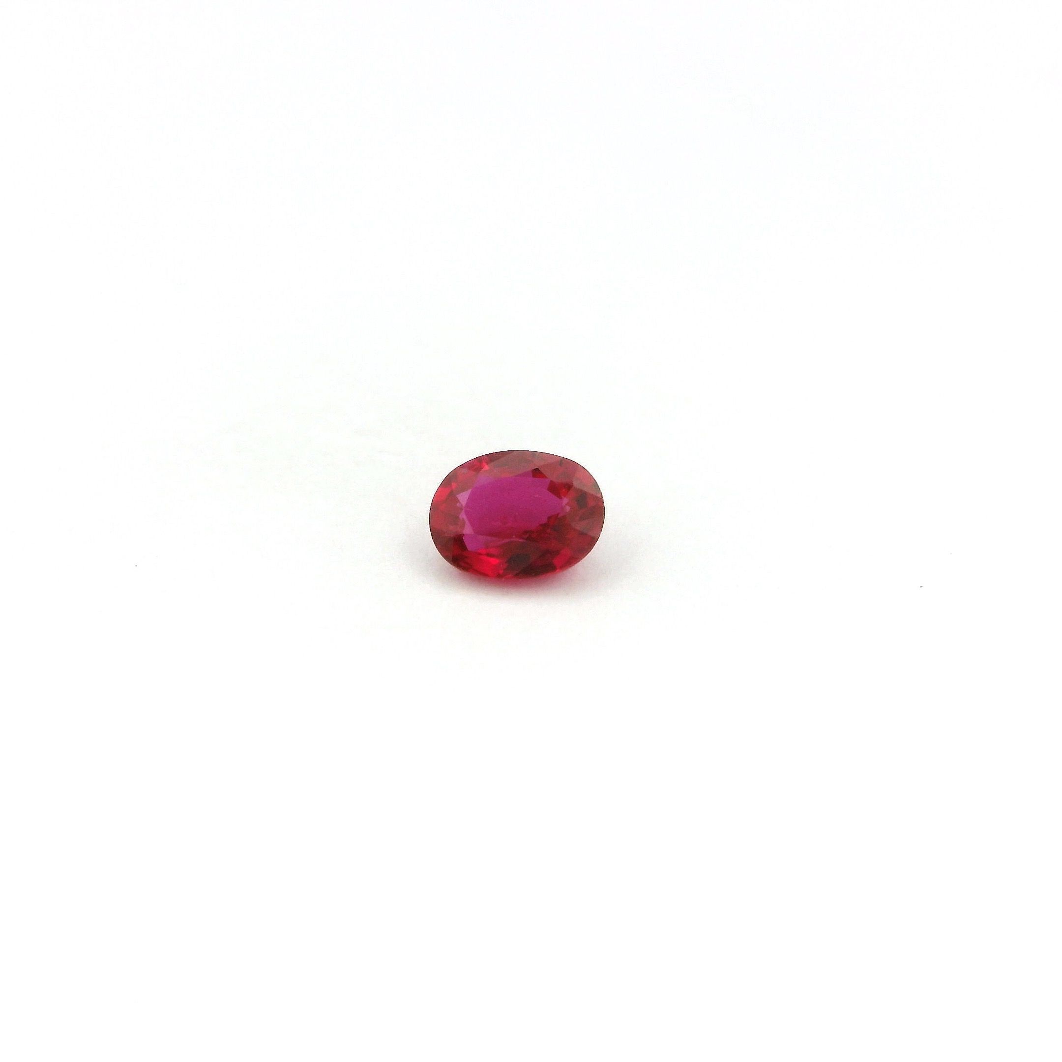 0.25 ct Oval Red Natural Ruby