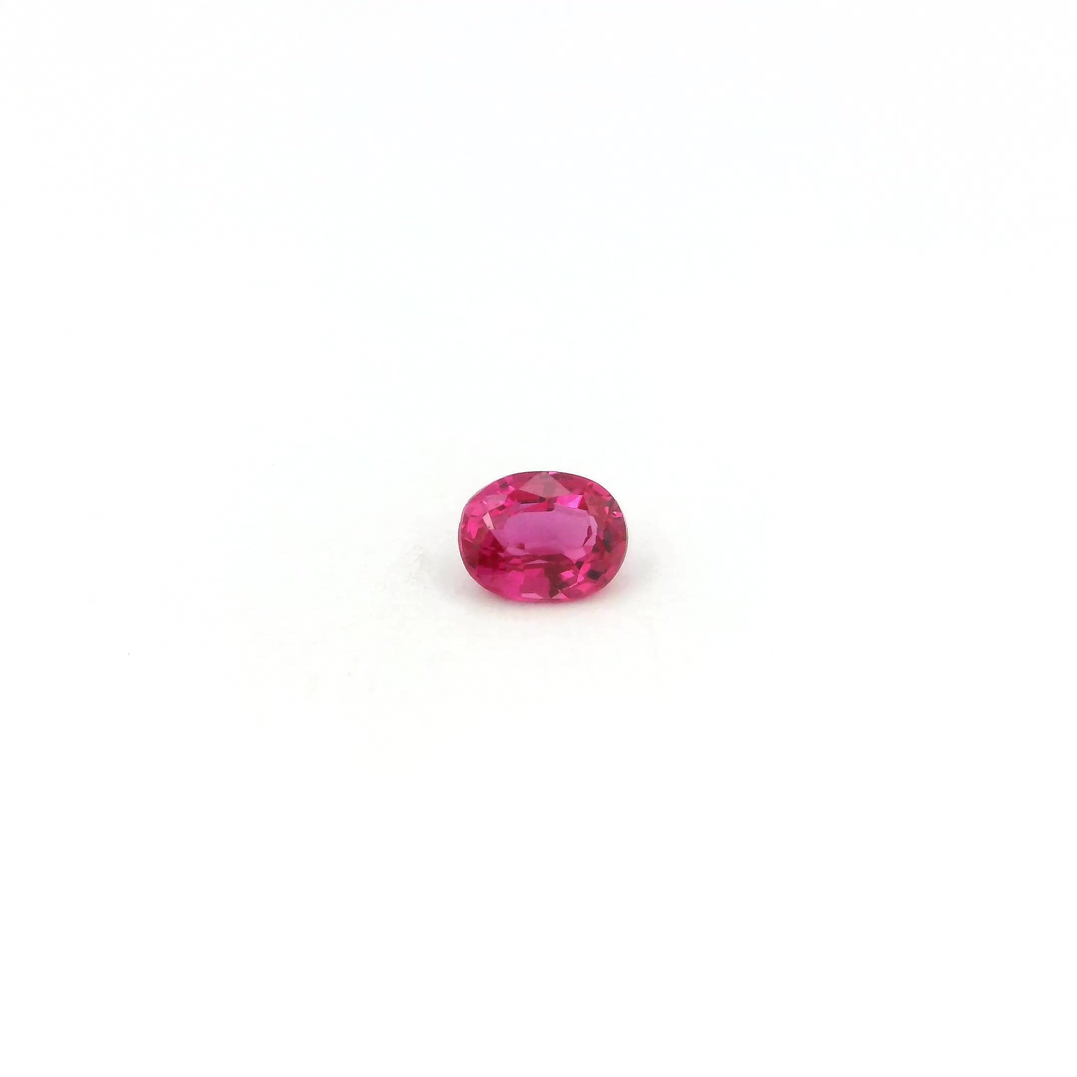 0.24 ct Oval Red Natural Ruby