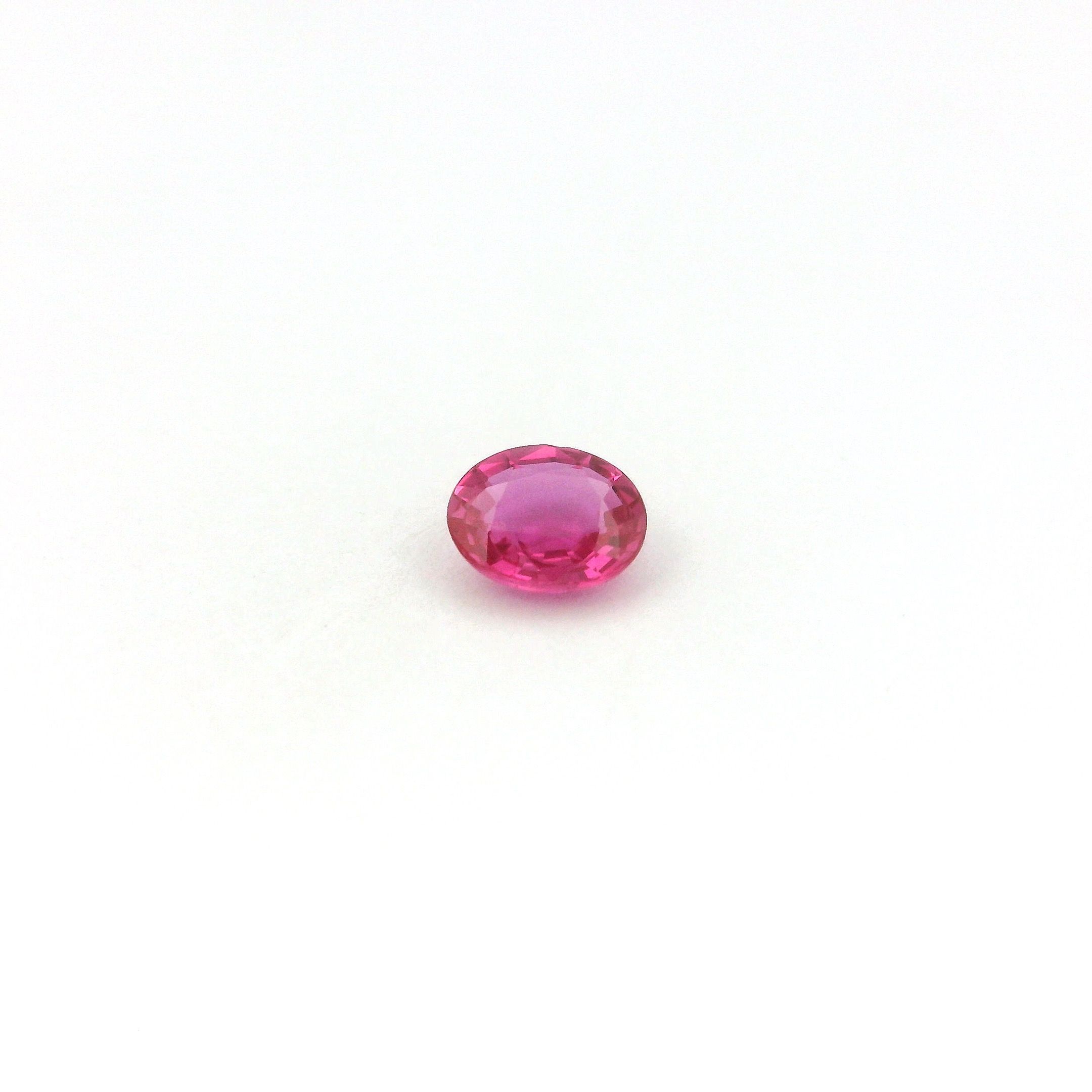 0.36 ct Oval Red Natural Ruby