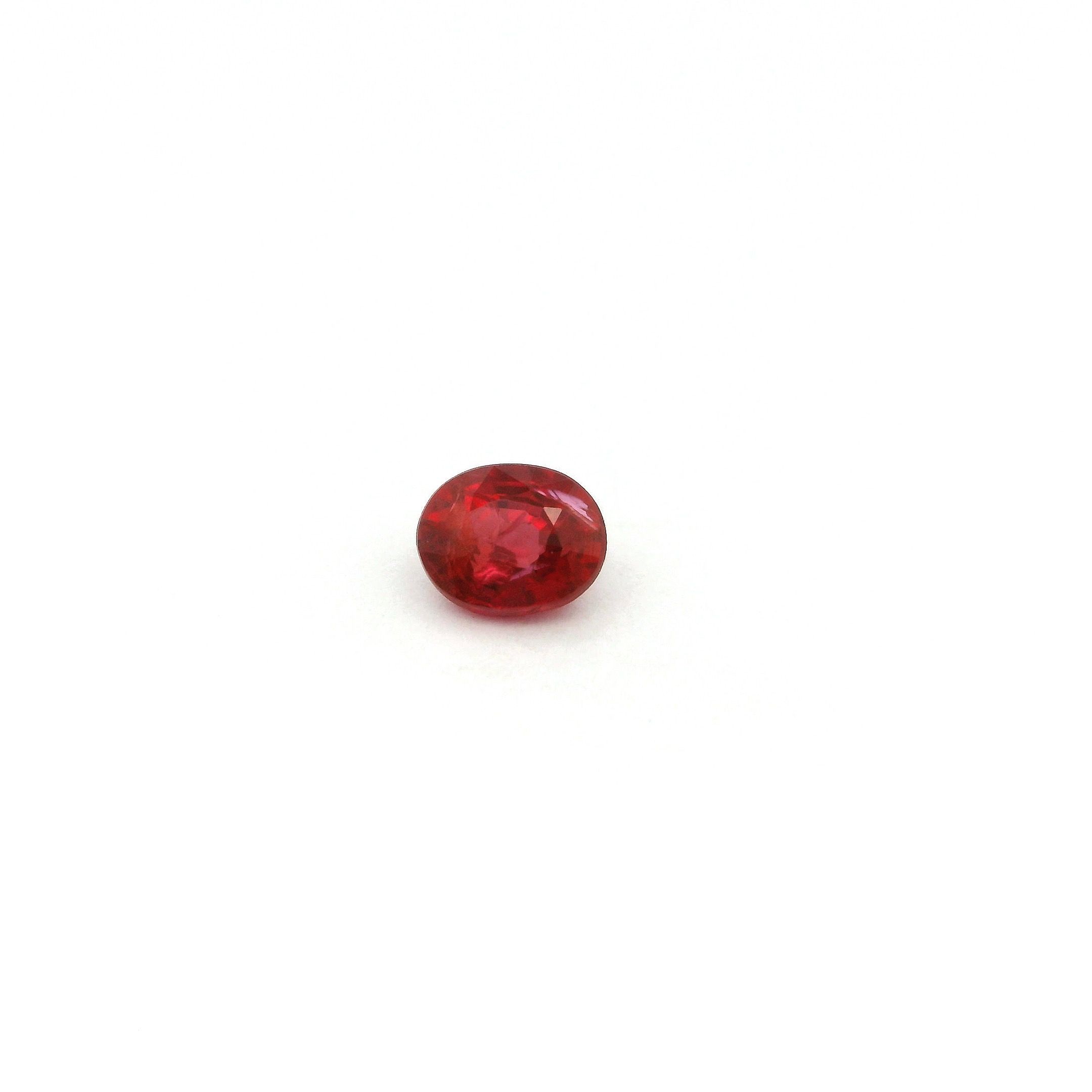 0.38 ct Oval Red Natural Ruby