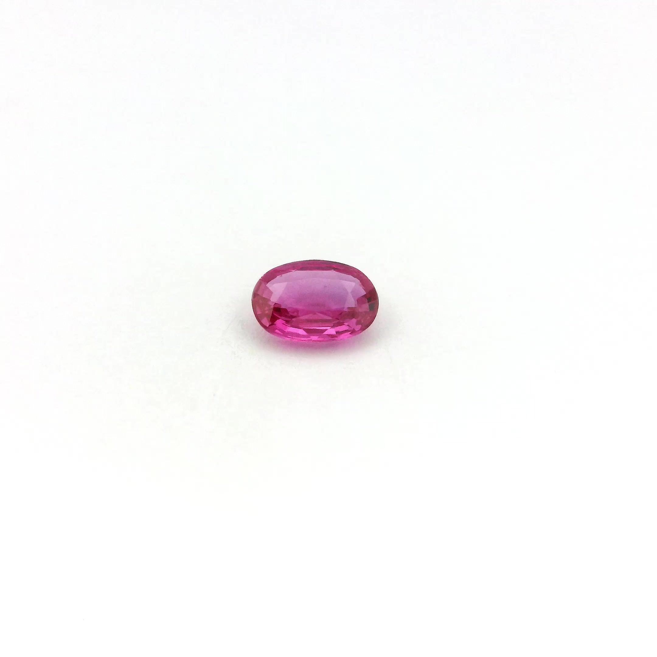 0.33 ct Oval Red Natural Ruby