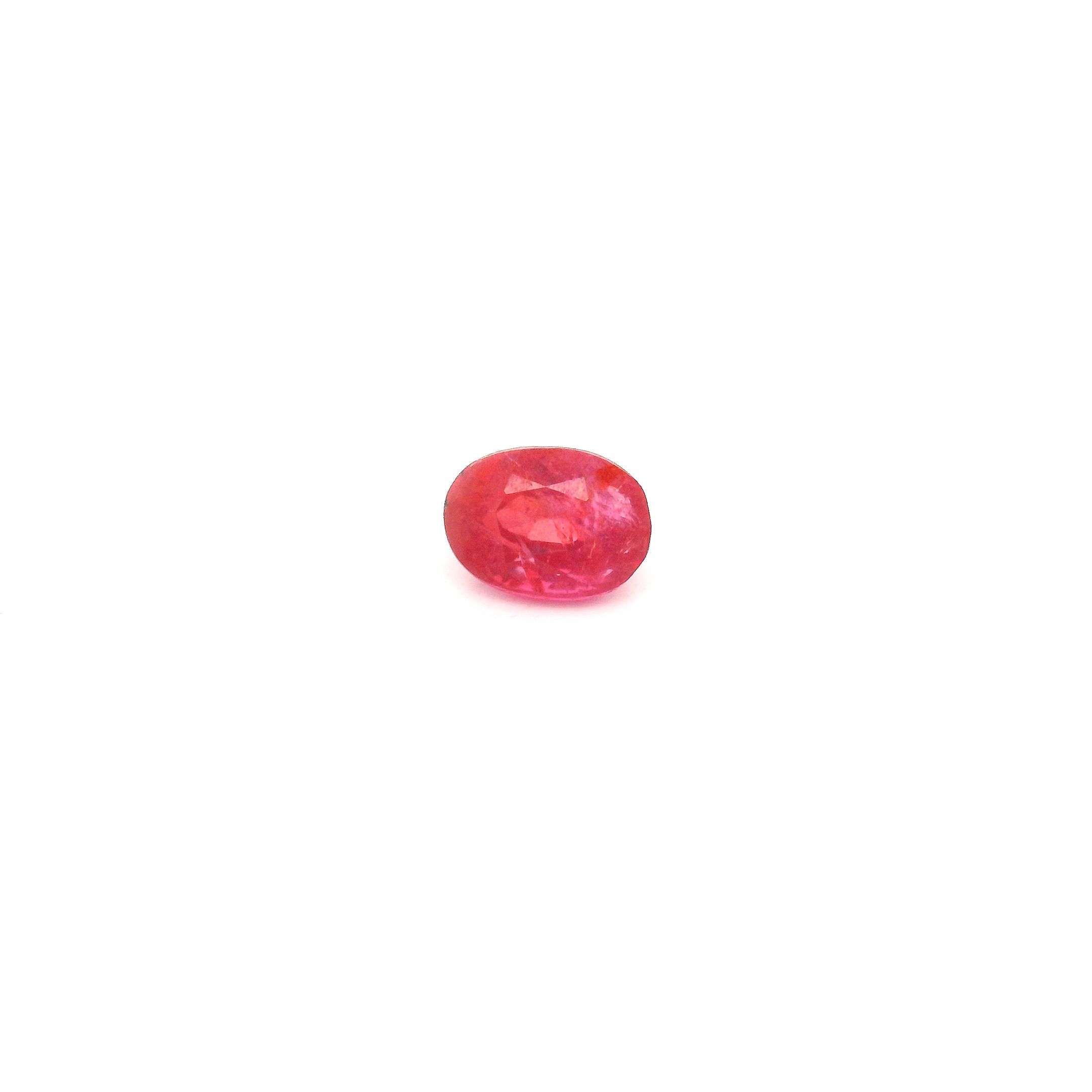 0.47 ct Oval Red Natural Ruby