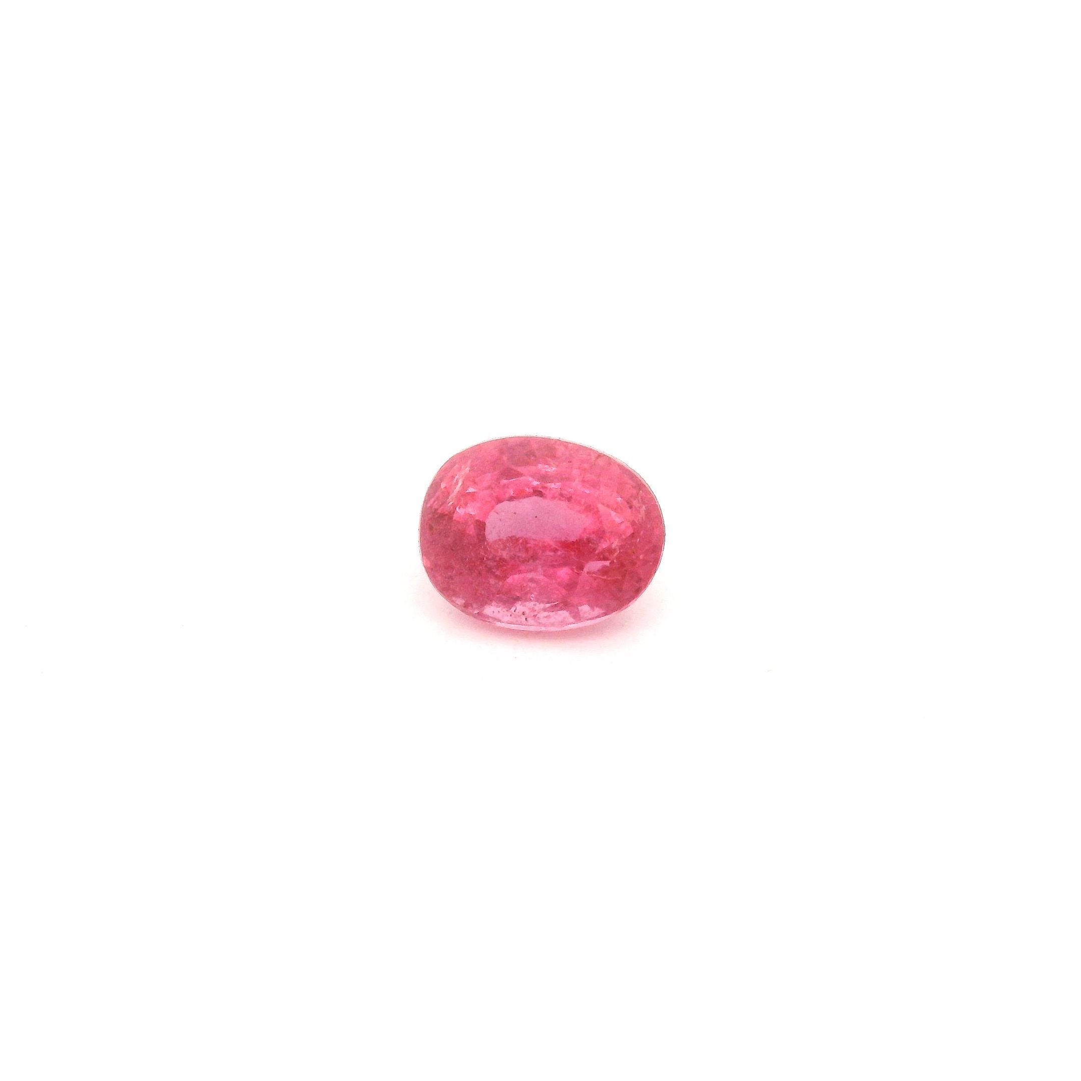 0.78 ct Oval Red Natural Ruby