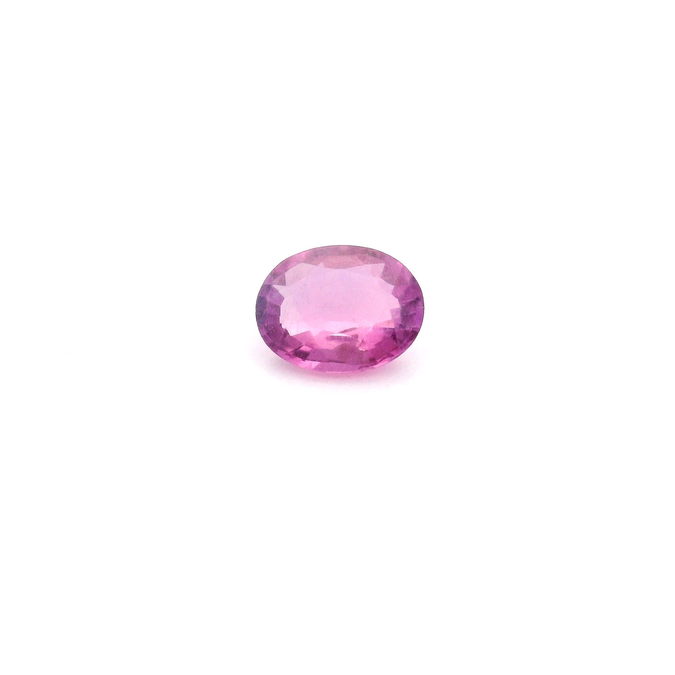0.74 ct Oval Red Natural Ruby