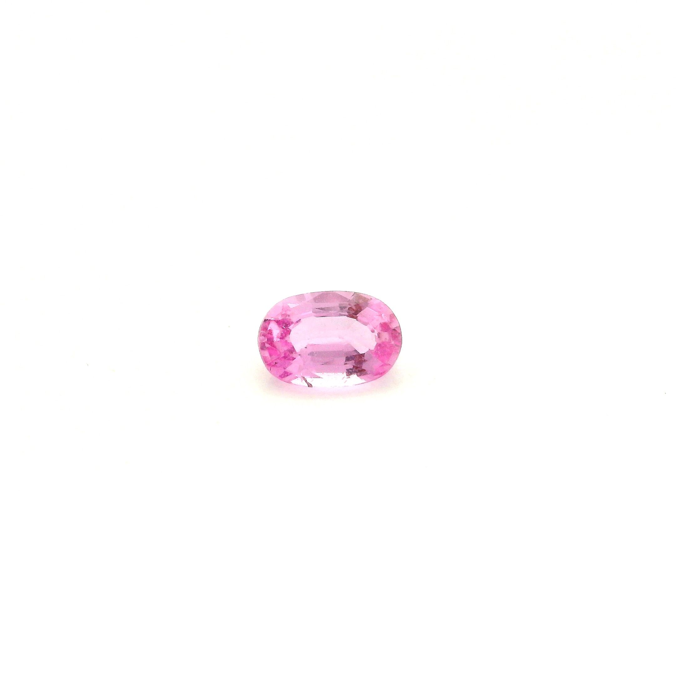 0.58 ct Oval Pink Natural Sapphire