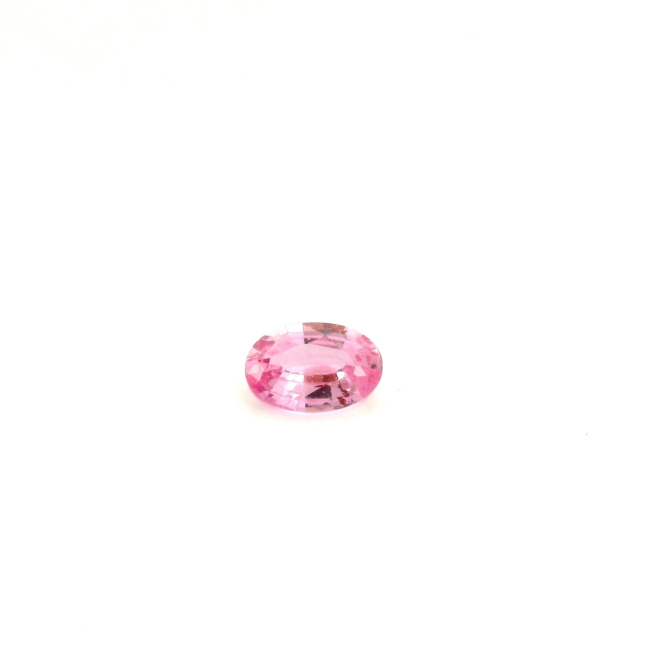 0.53 ct Oval Pink Natural Sapphire