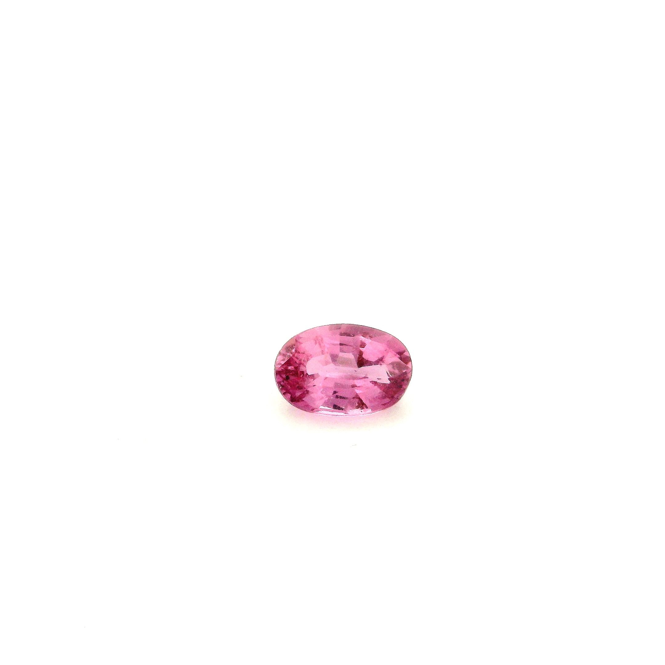 0.61 ct Oval Pink Natural Sapphire