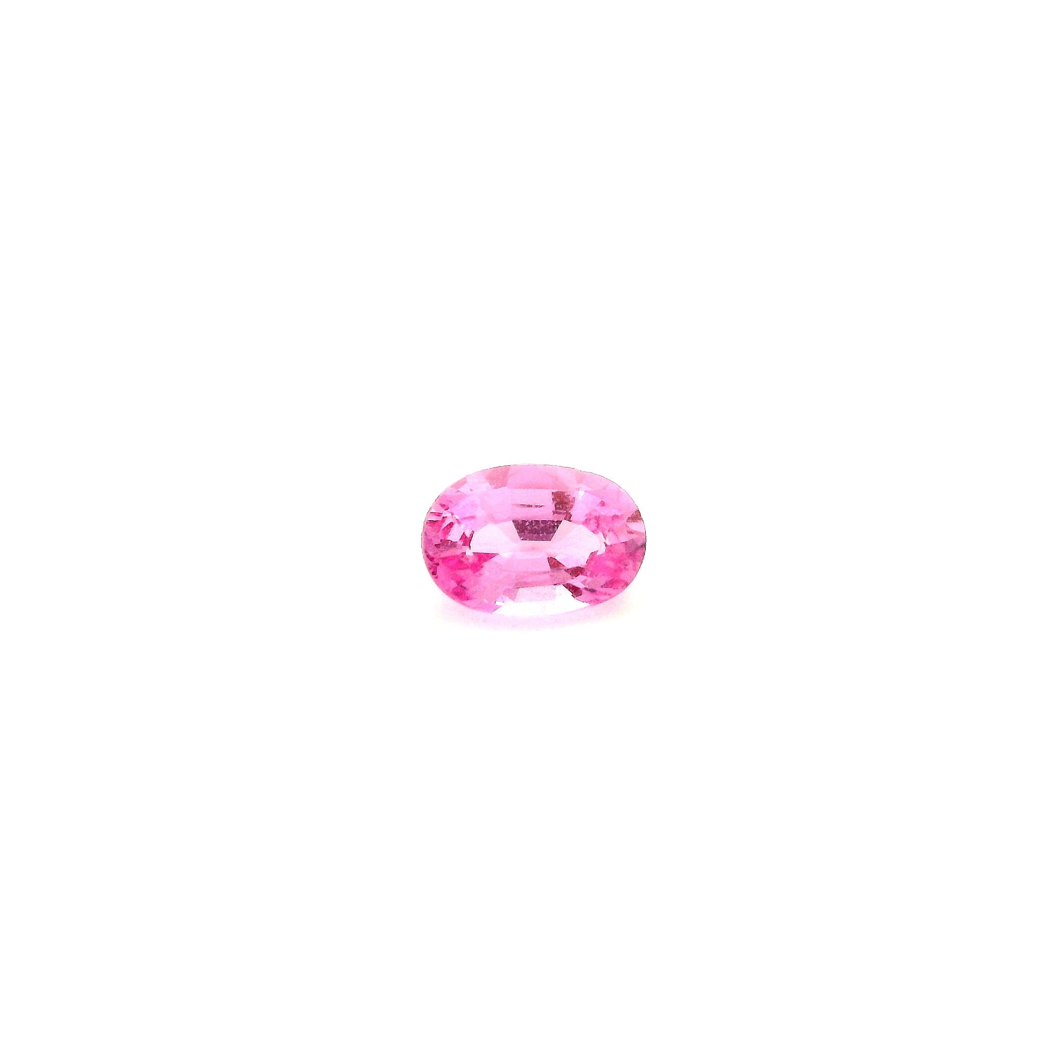 0.55 ct Oval Pink Natural Sapphire