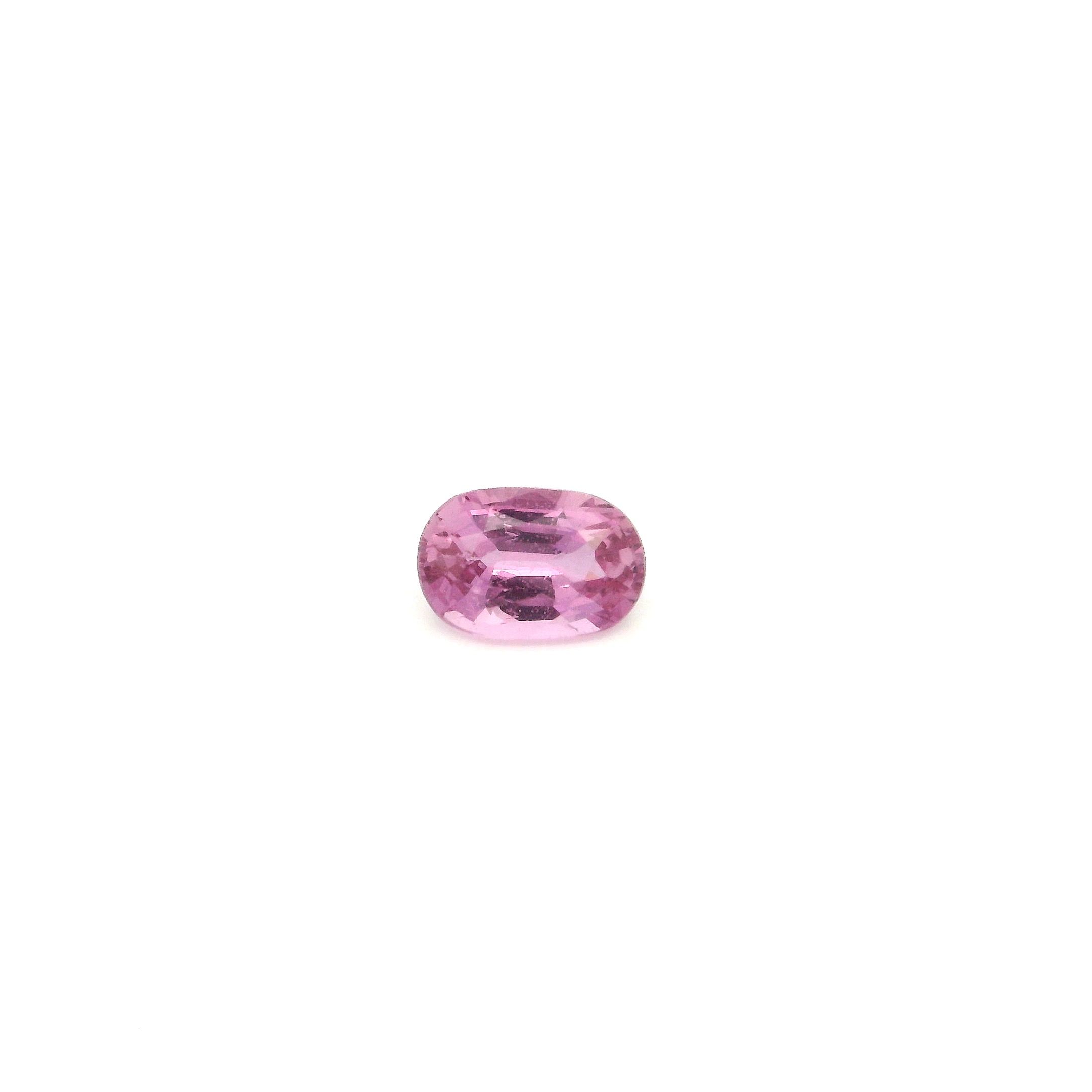 0.58 ct Oval Pink Natural Sapphire