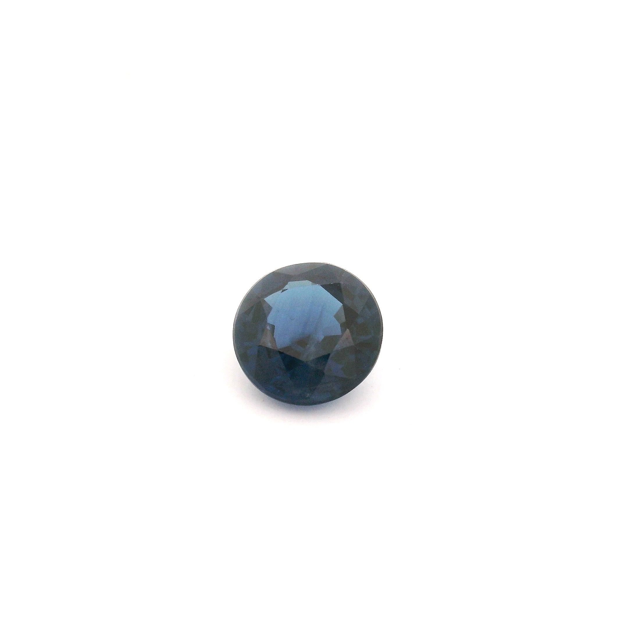 1.48 ct Round Blue Natural Sapphire