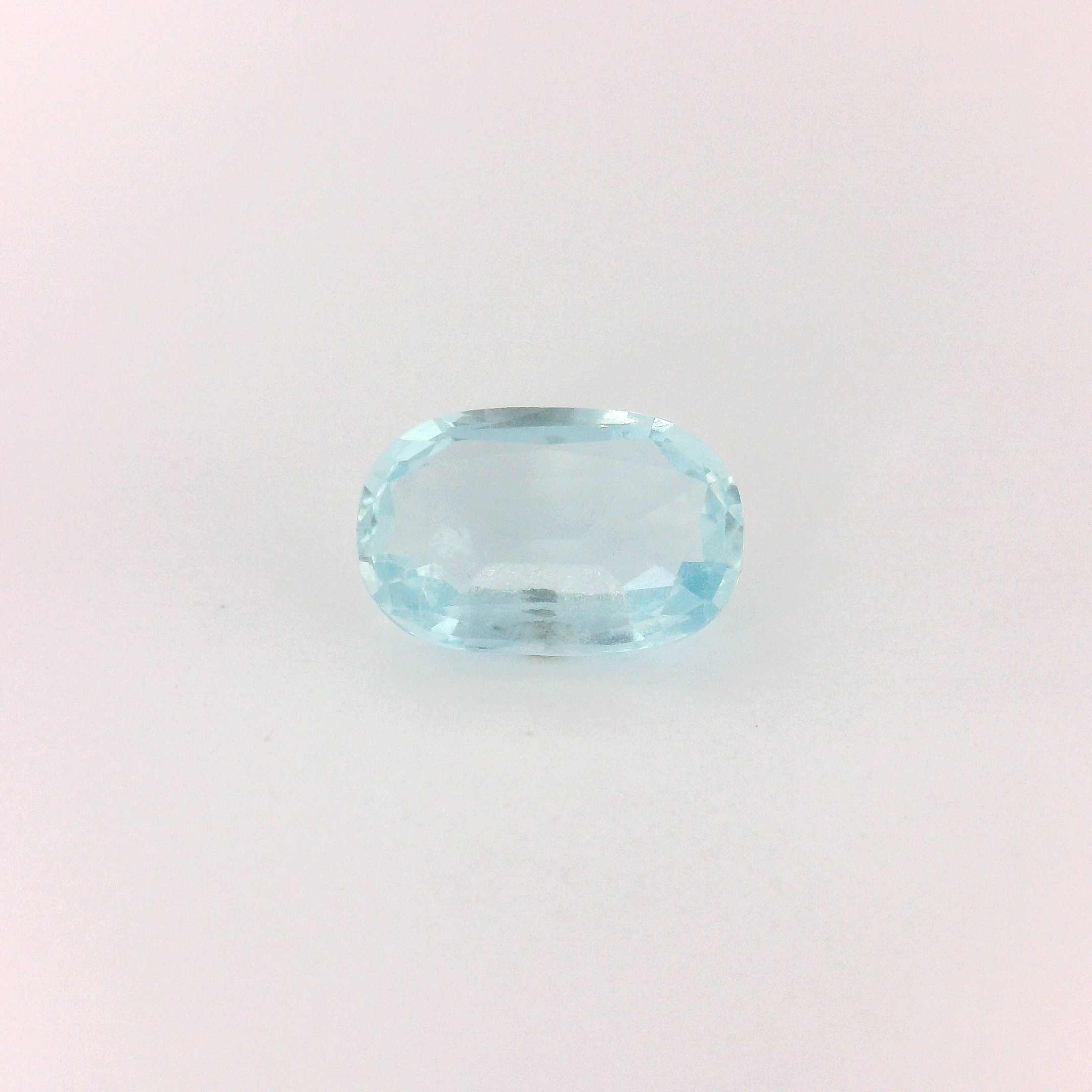 1.07 ct Oval Blue Natural Aquamarine