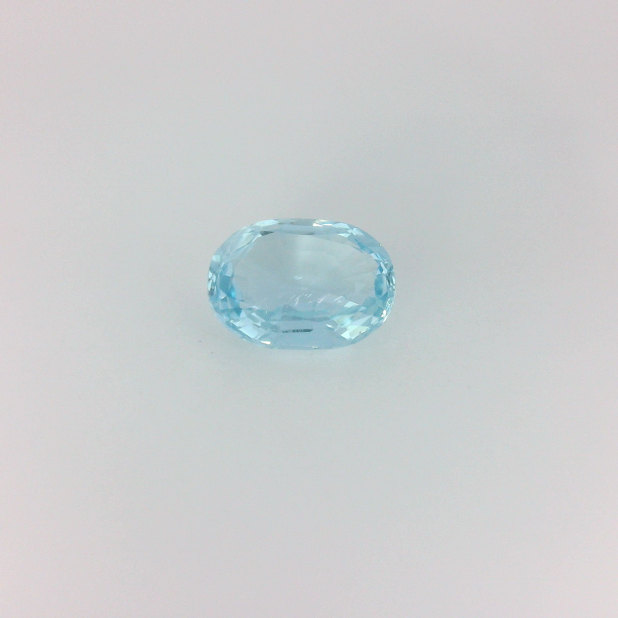 1.19 ct Oval Blue Natural Aquamarine