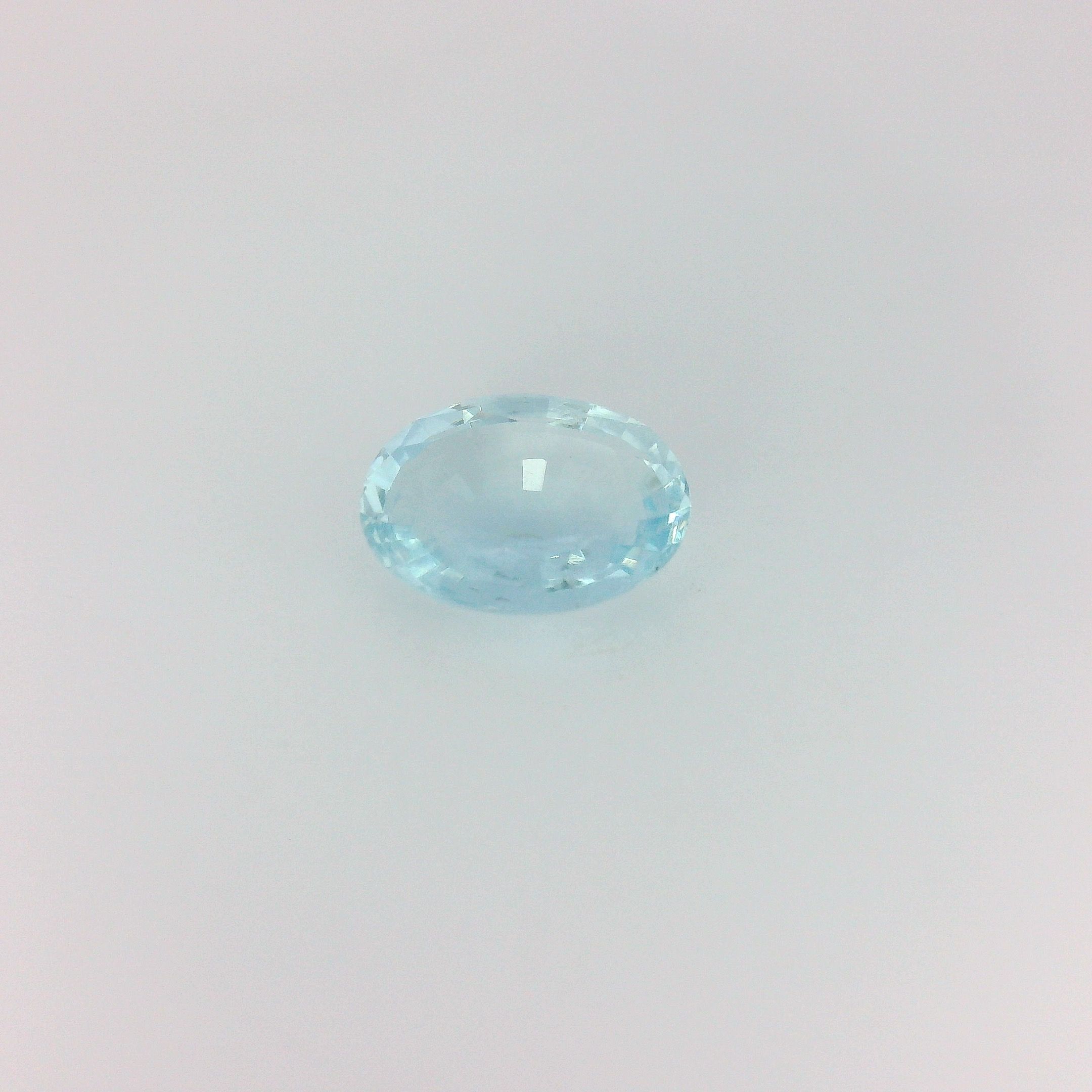 1.04 ct Oval Blue Natural Aquamarine
