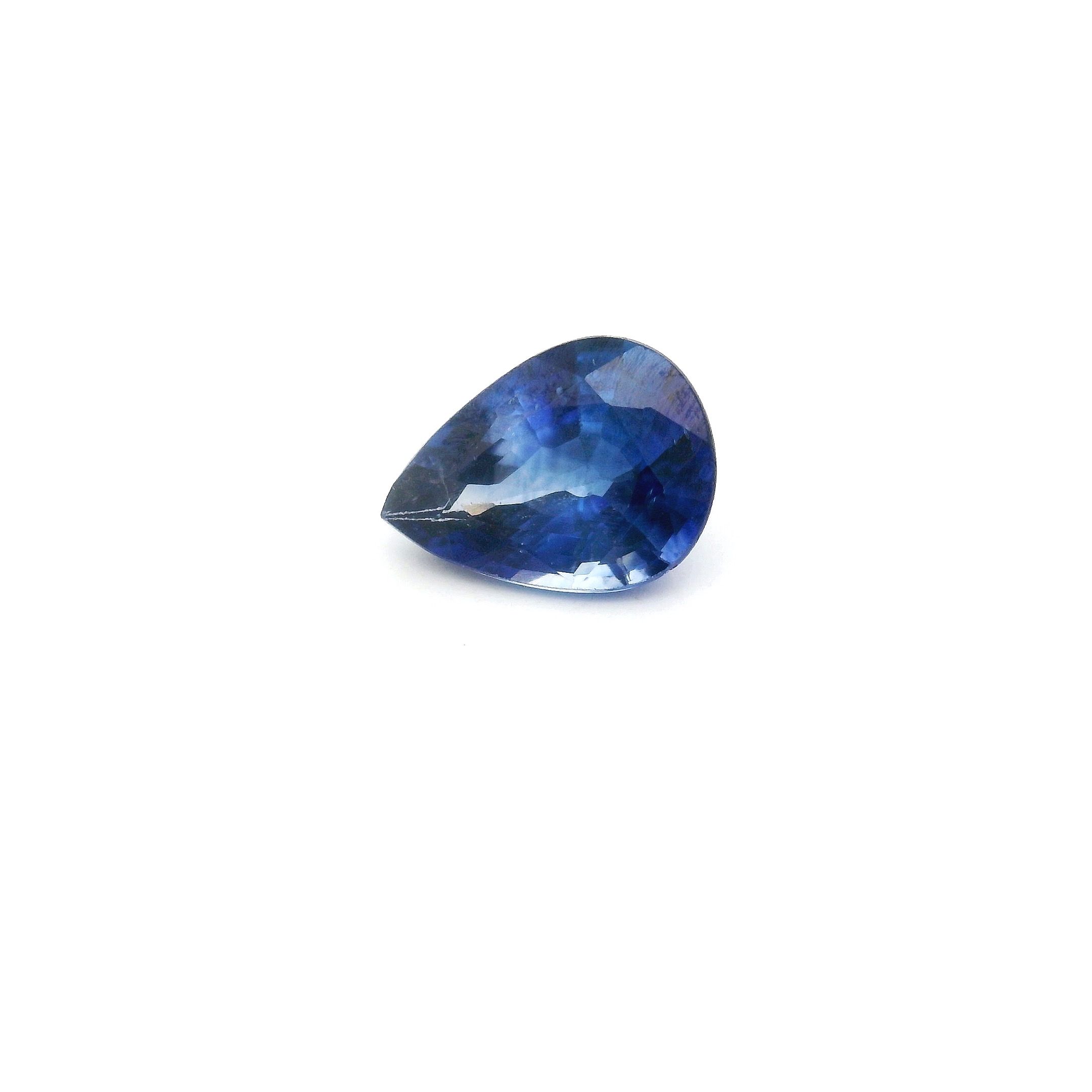 1.18 ct Pear Blue Natural Sapphire