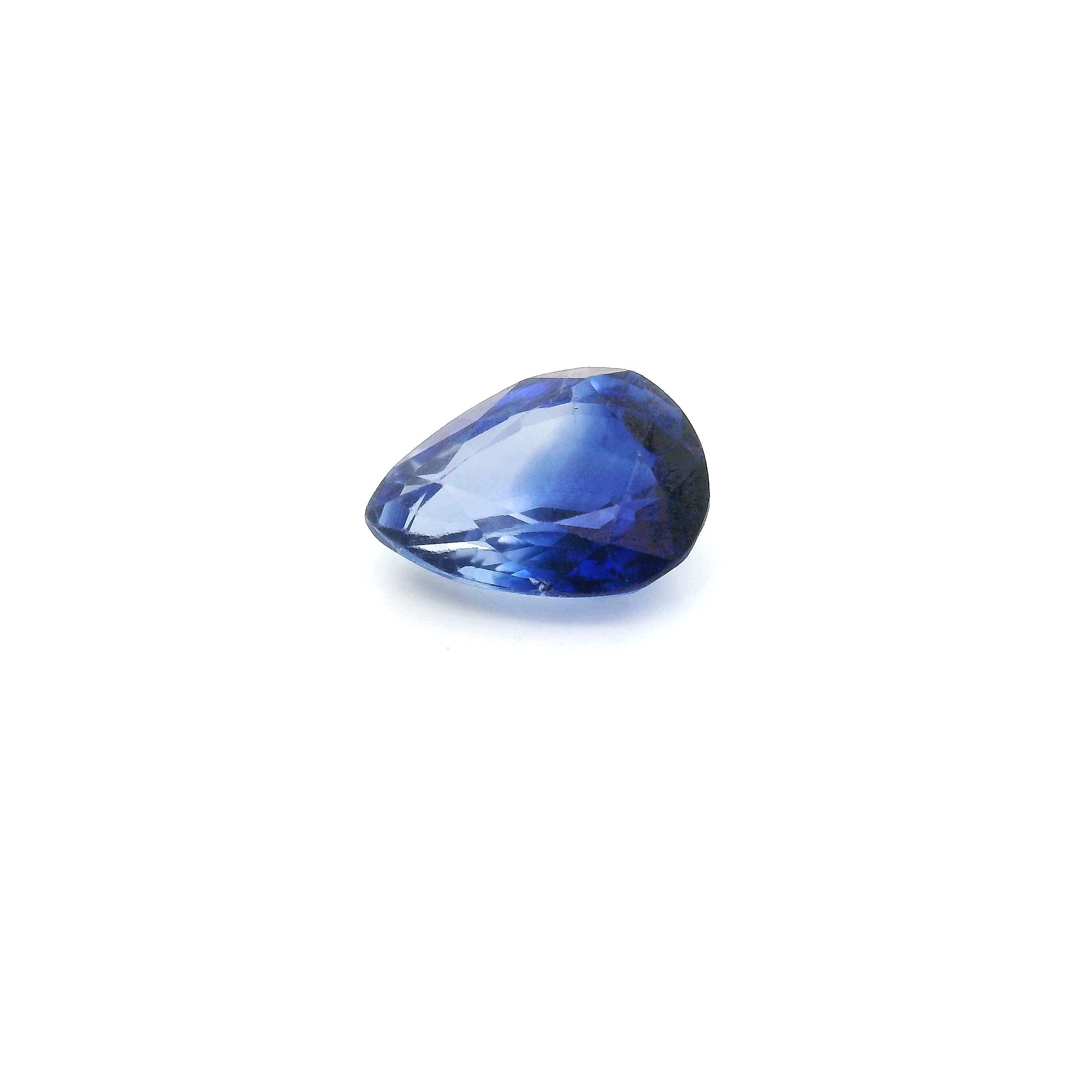 1.40 ct Pear Blue Natural Sapphire