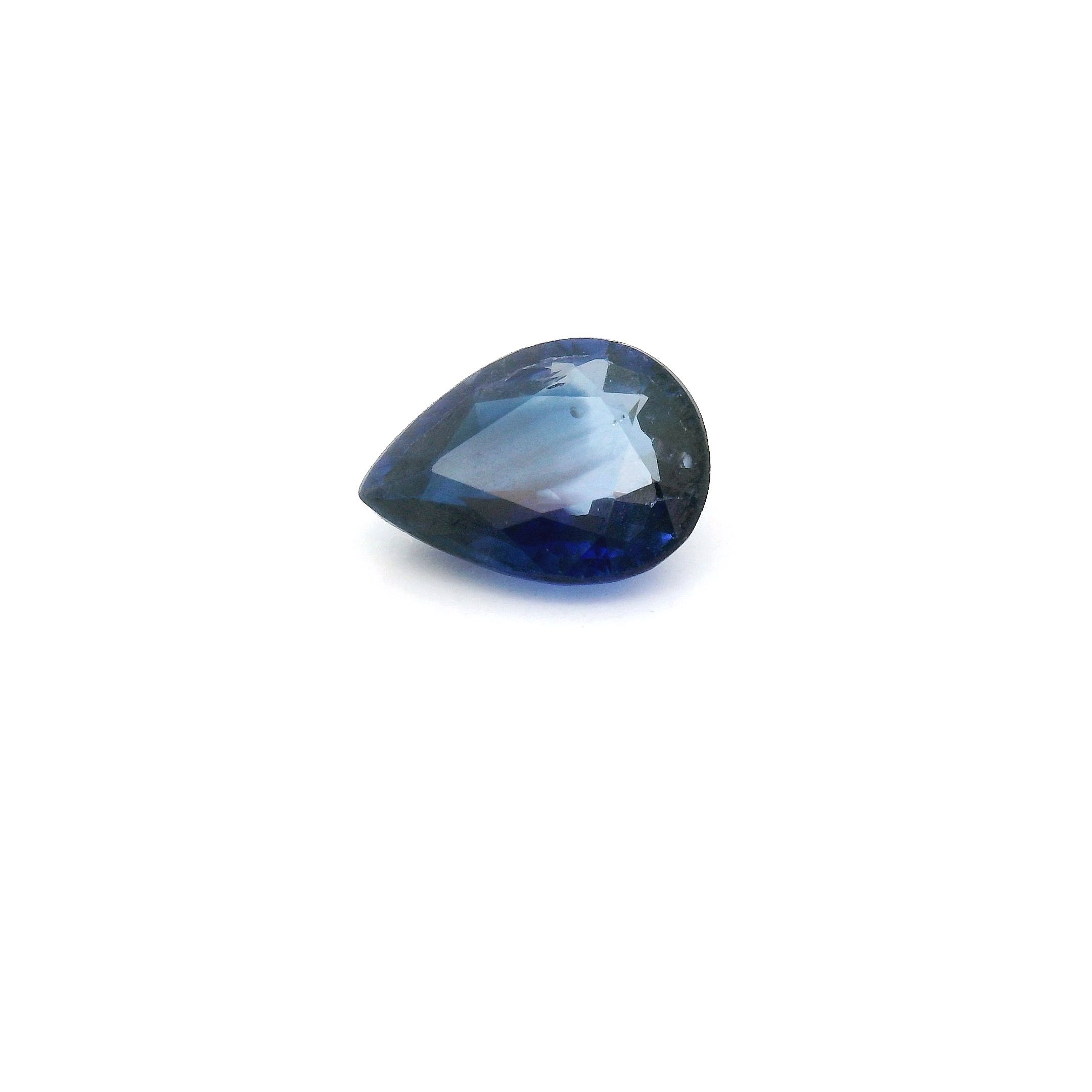 1.22 ct Pear Blue Natural Sapphire