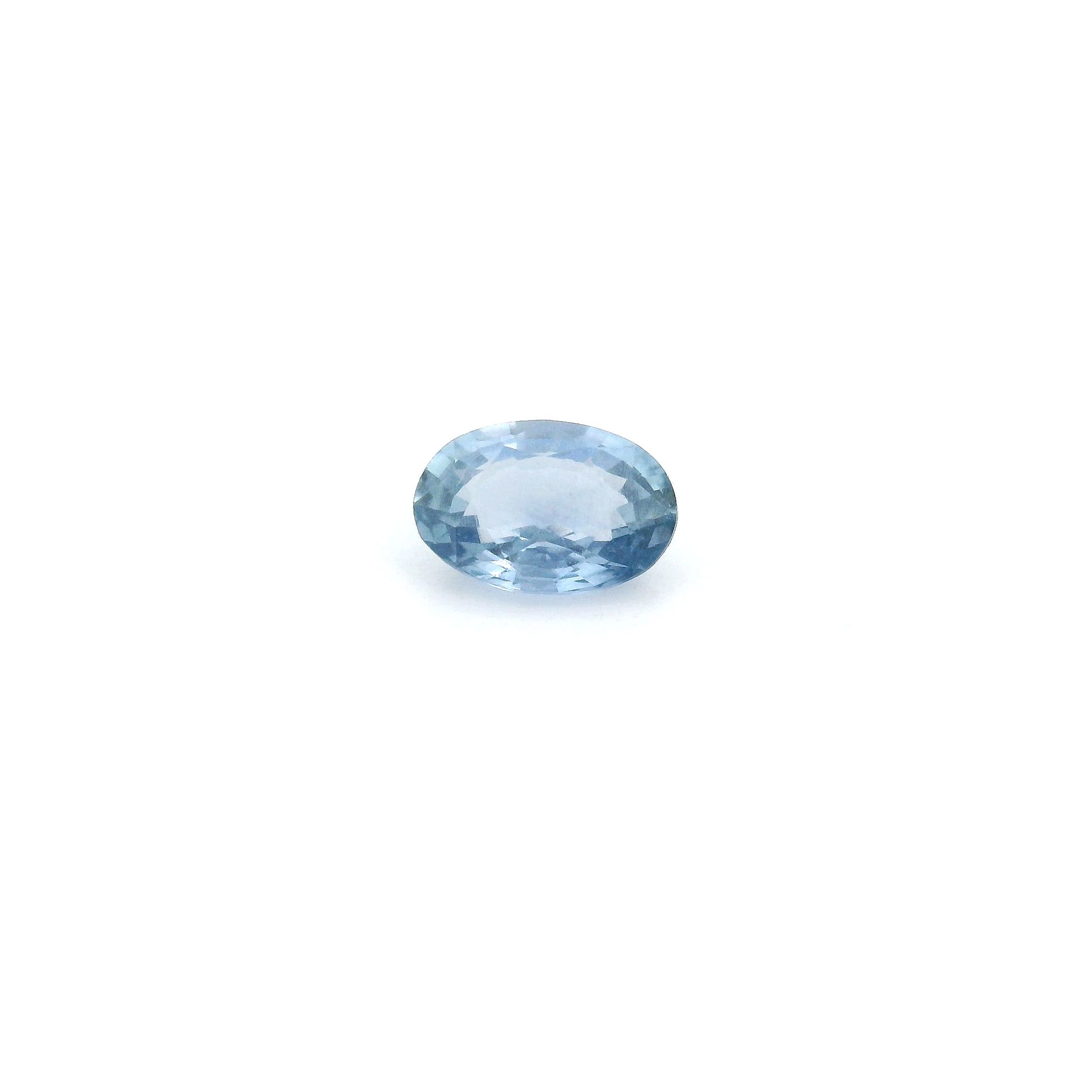 0.55 ct Oval Blue Natural Sapphire