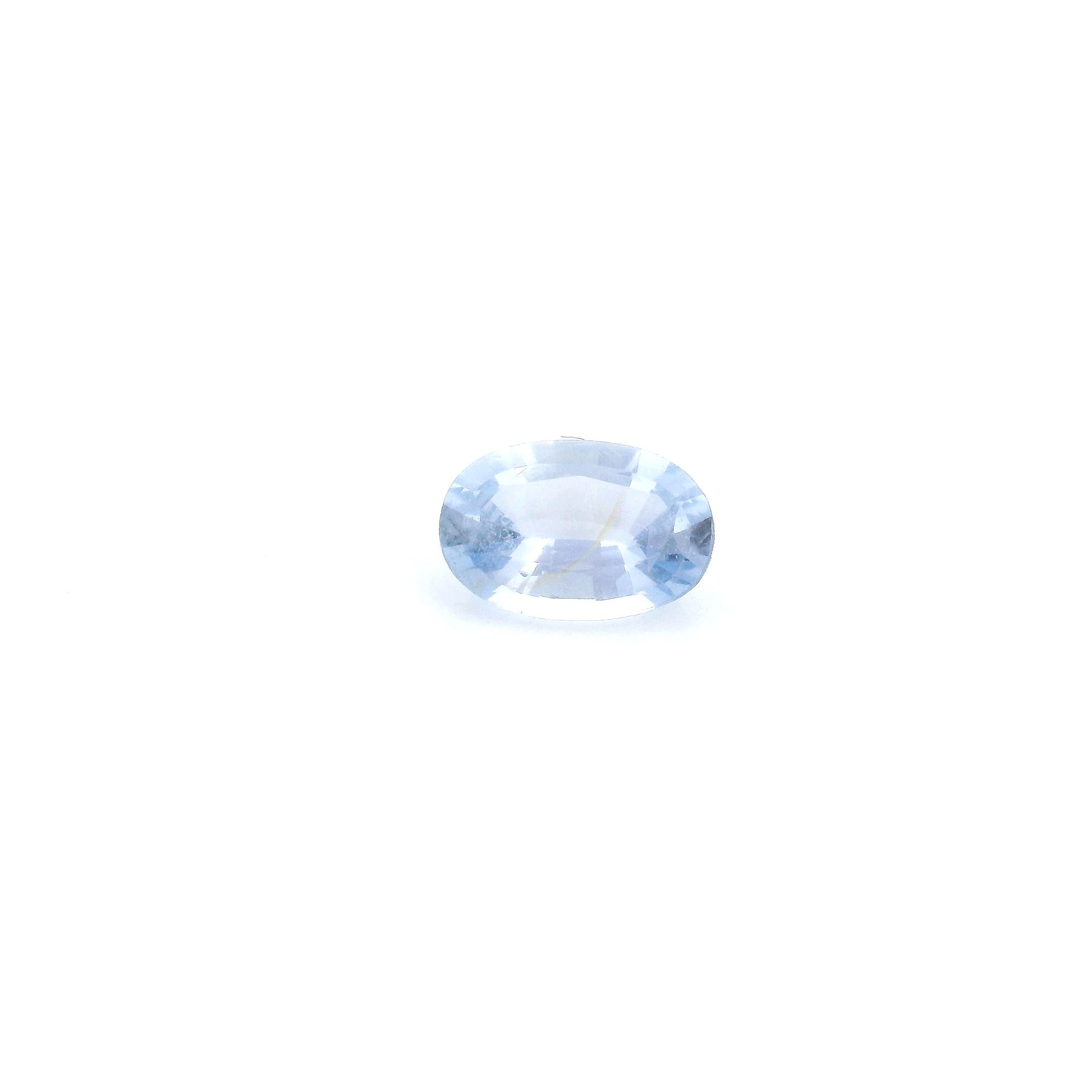 0.54 ct Oval Blue Natural Sapphire