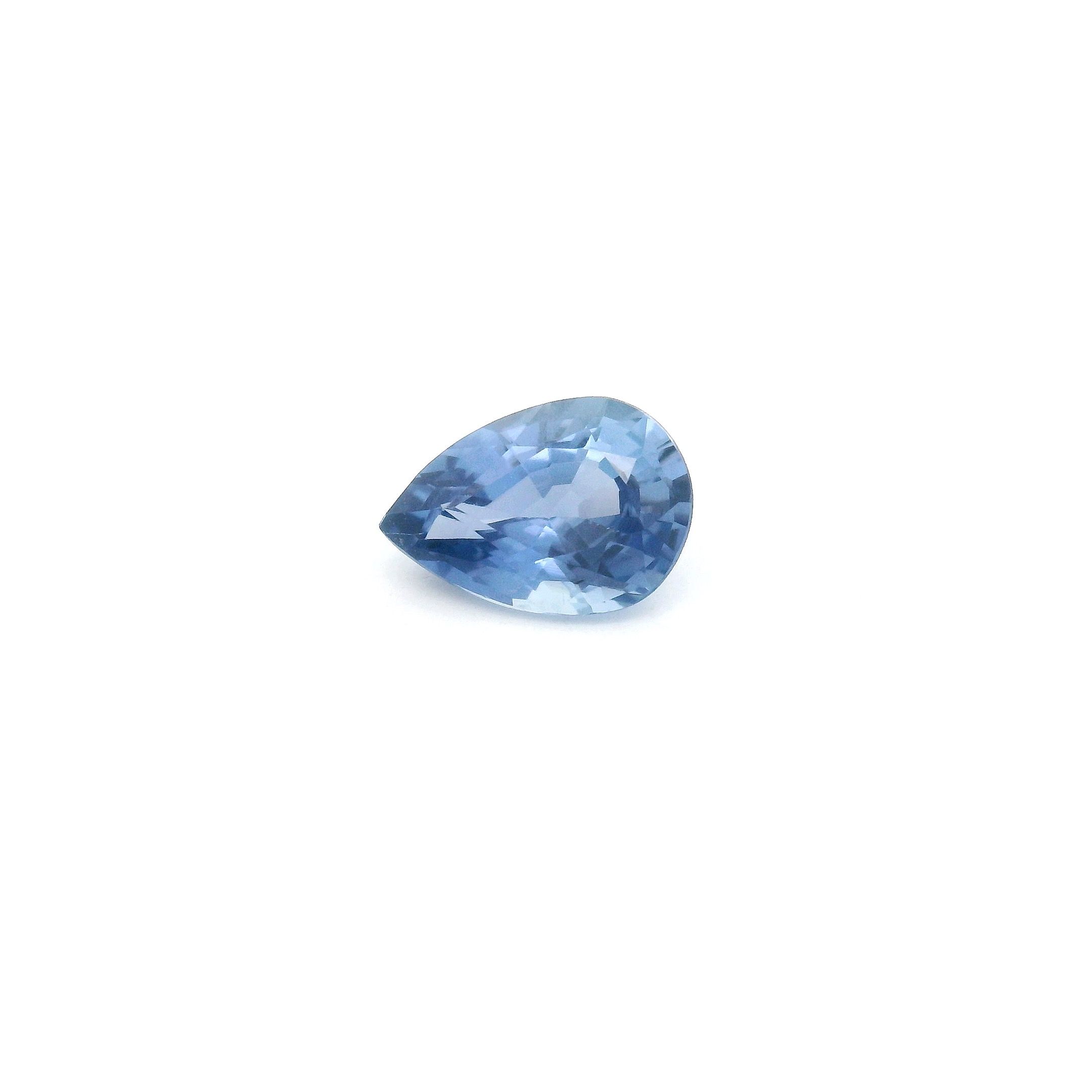 0.88 ct Pear Blue Natural Sapphire