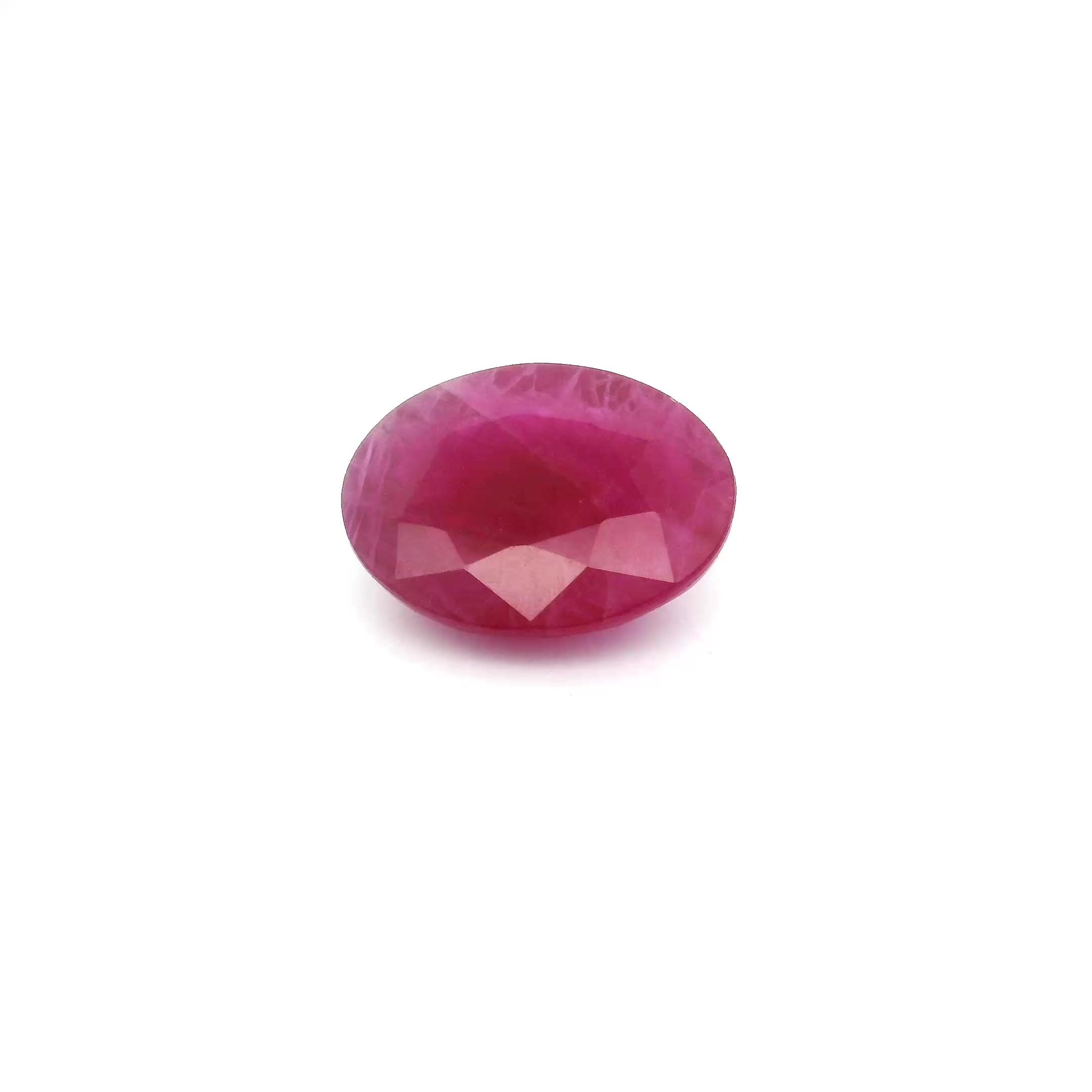 2.03 ct Oval Red Natural Ruby