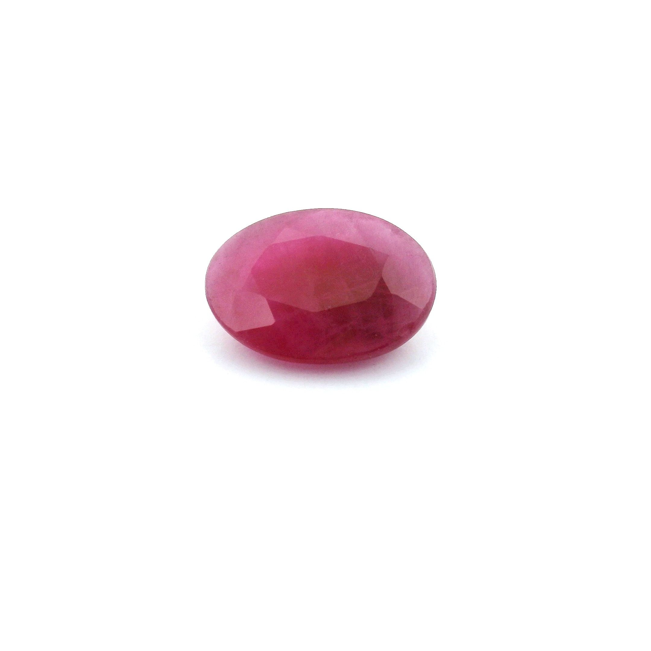 1.65 ct Oval Red Natural Ruby