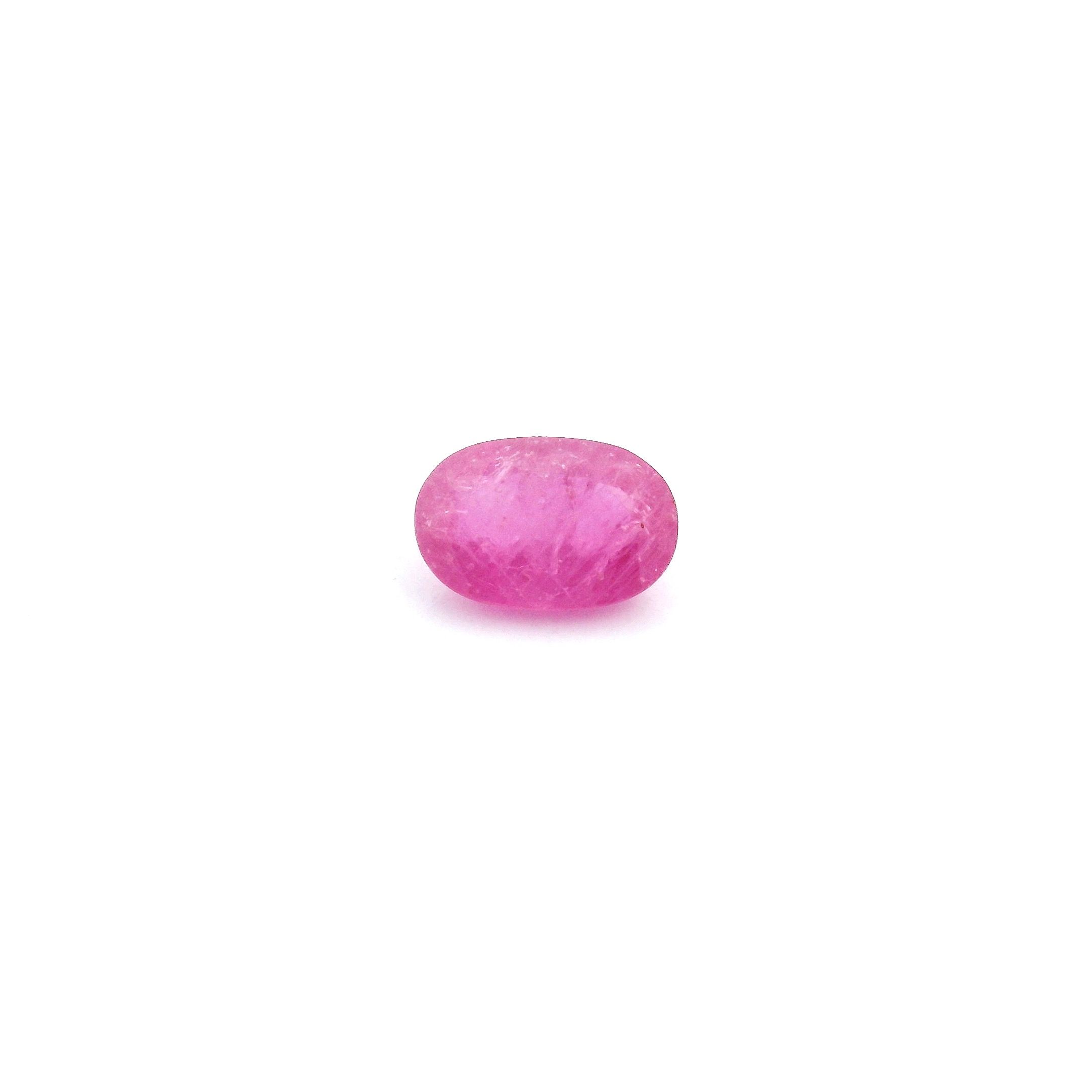 0.60 ct Oval Red Natural Ruby
