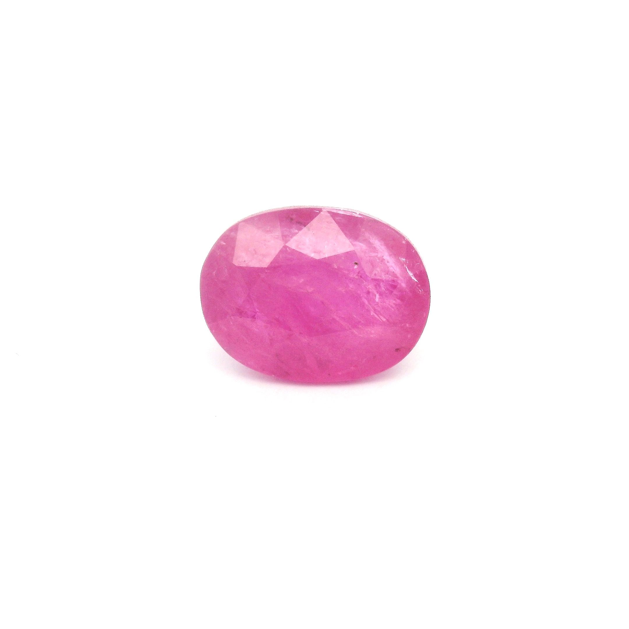 2.70 ct Oval Red Natural Ruby