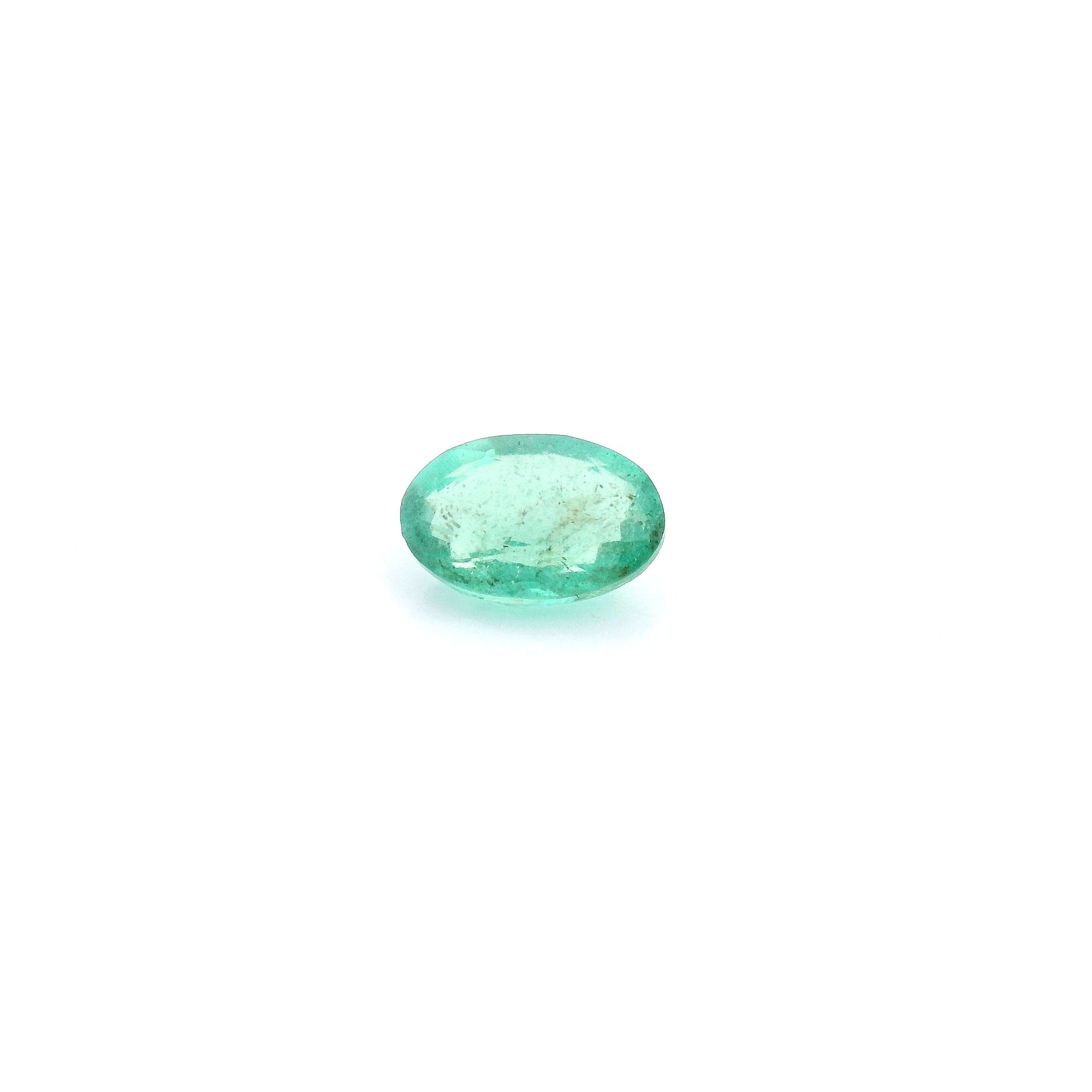 0.44 ct Oval Green Natural Emerald