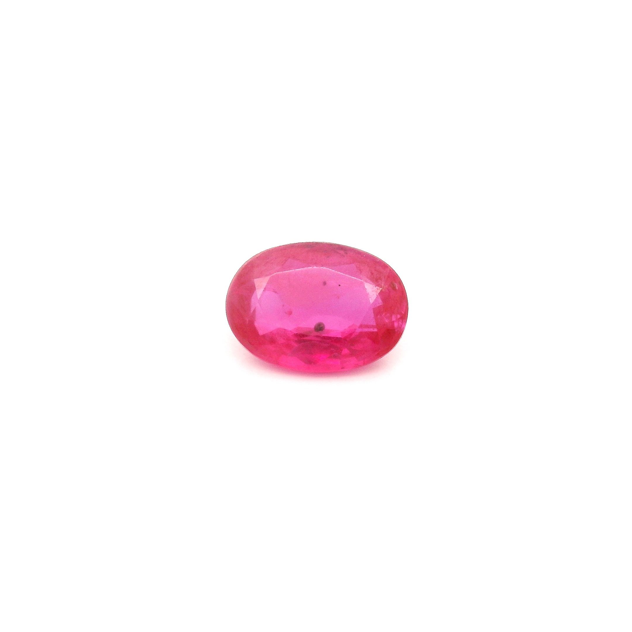 1.15 ct Oval Red Natural Ruby