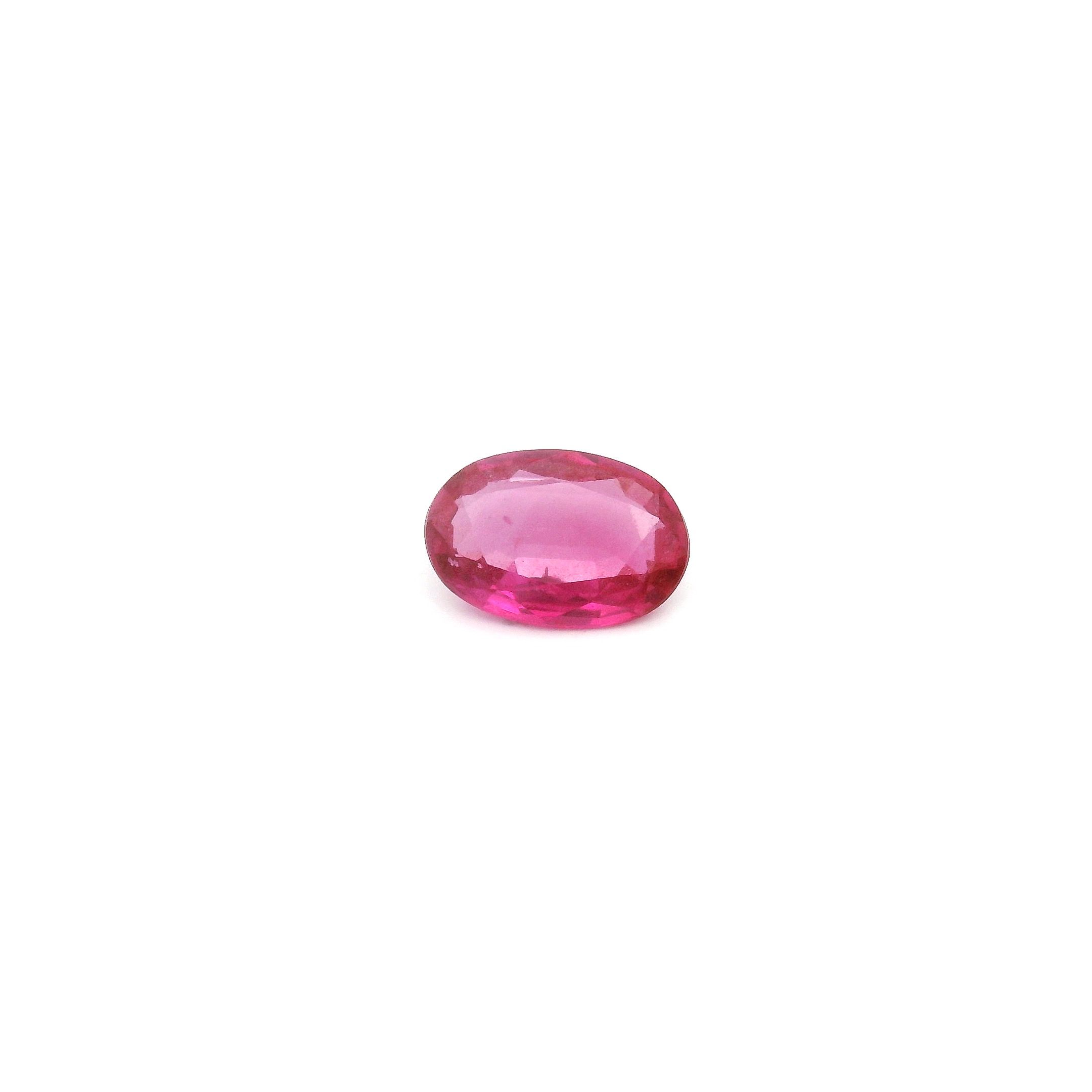 0.47 ct Oval Red Natural Ruby