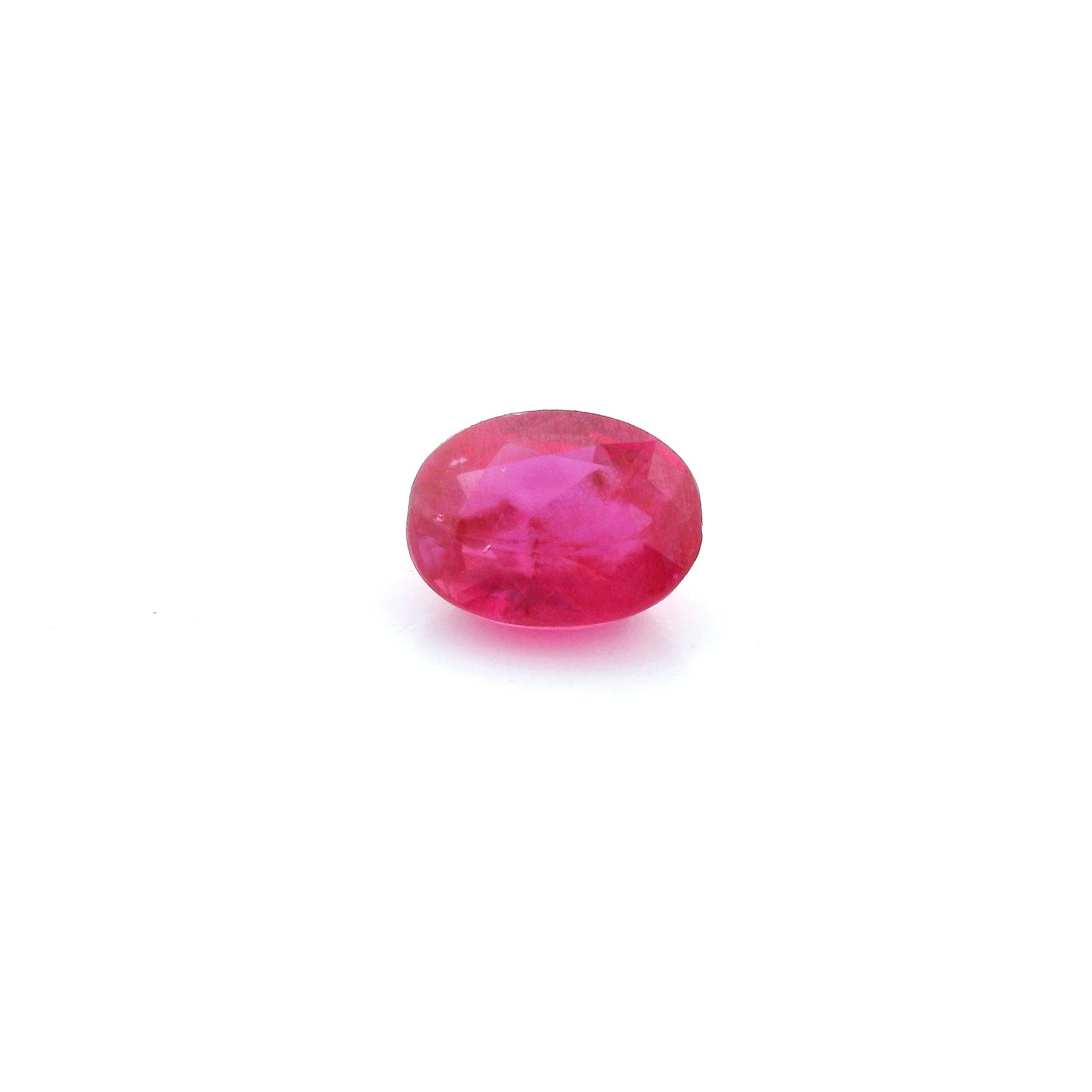 1.06 ct Oval Red Natural Ruby