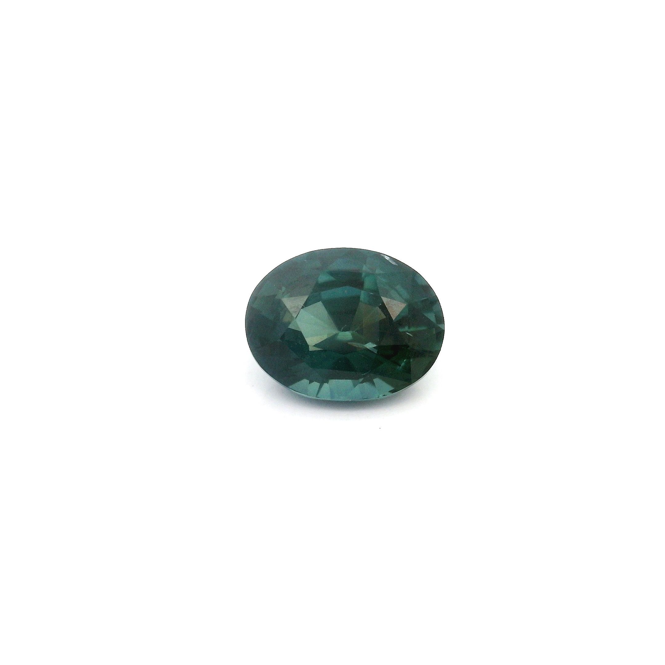 1.54 ct Oval Blue Natural Sapphire