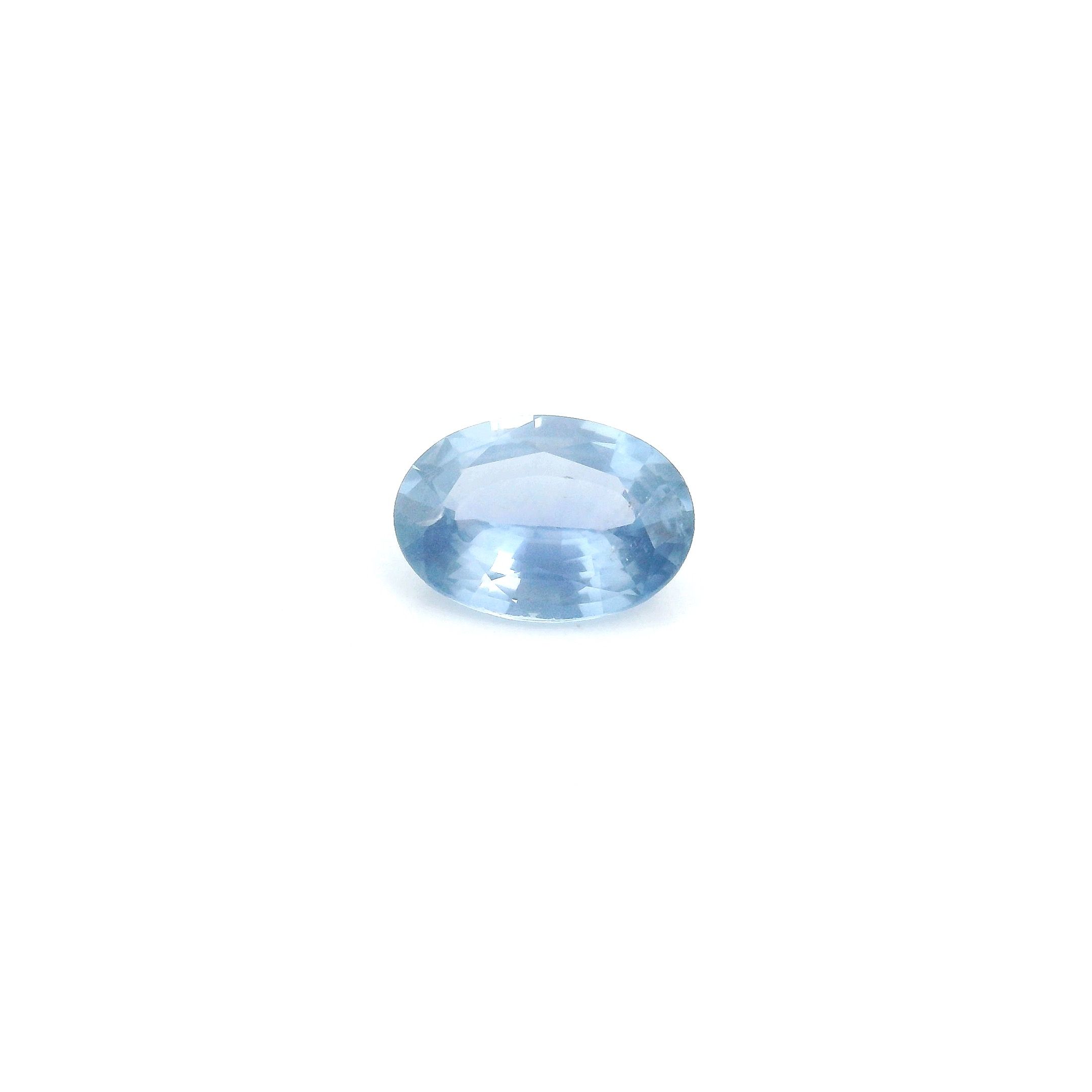0.73 ct Oval Blue Natural Sapphire