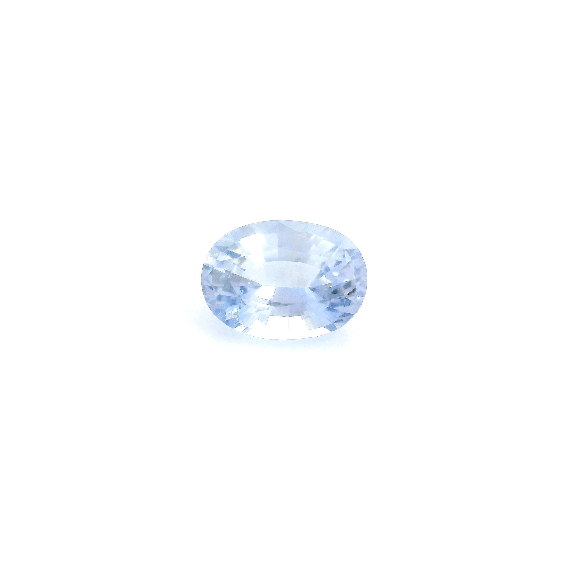 1.10 ct Oval Blue Natural Sapphire