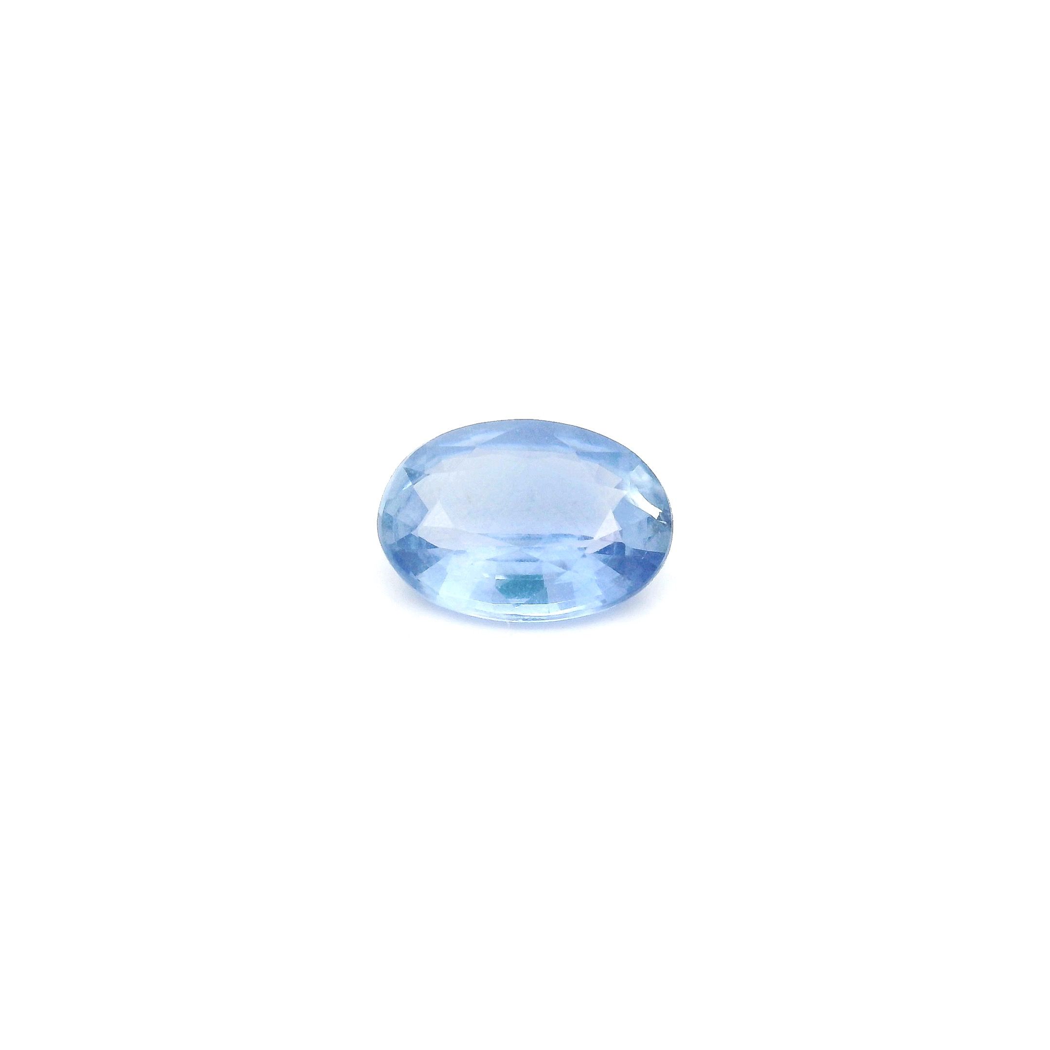 0.84 ct Oval Blue Natural Sapphire
