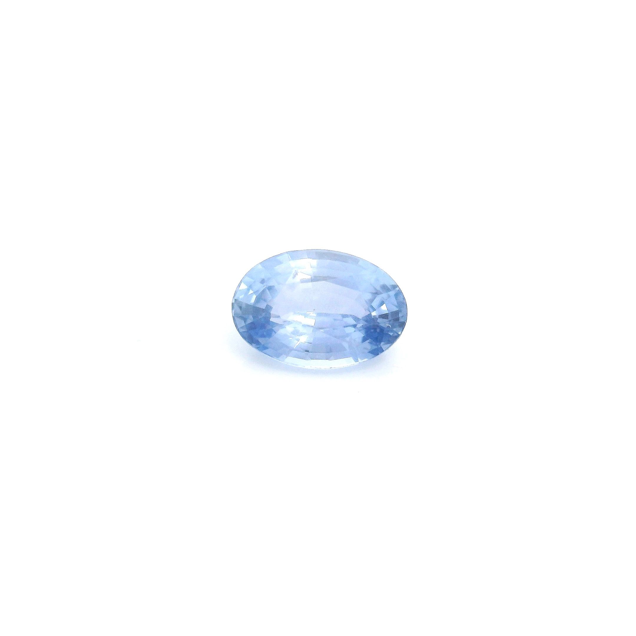 0.83 ct Oval Blue Natural Sapphire