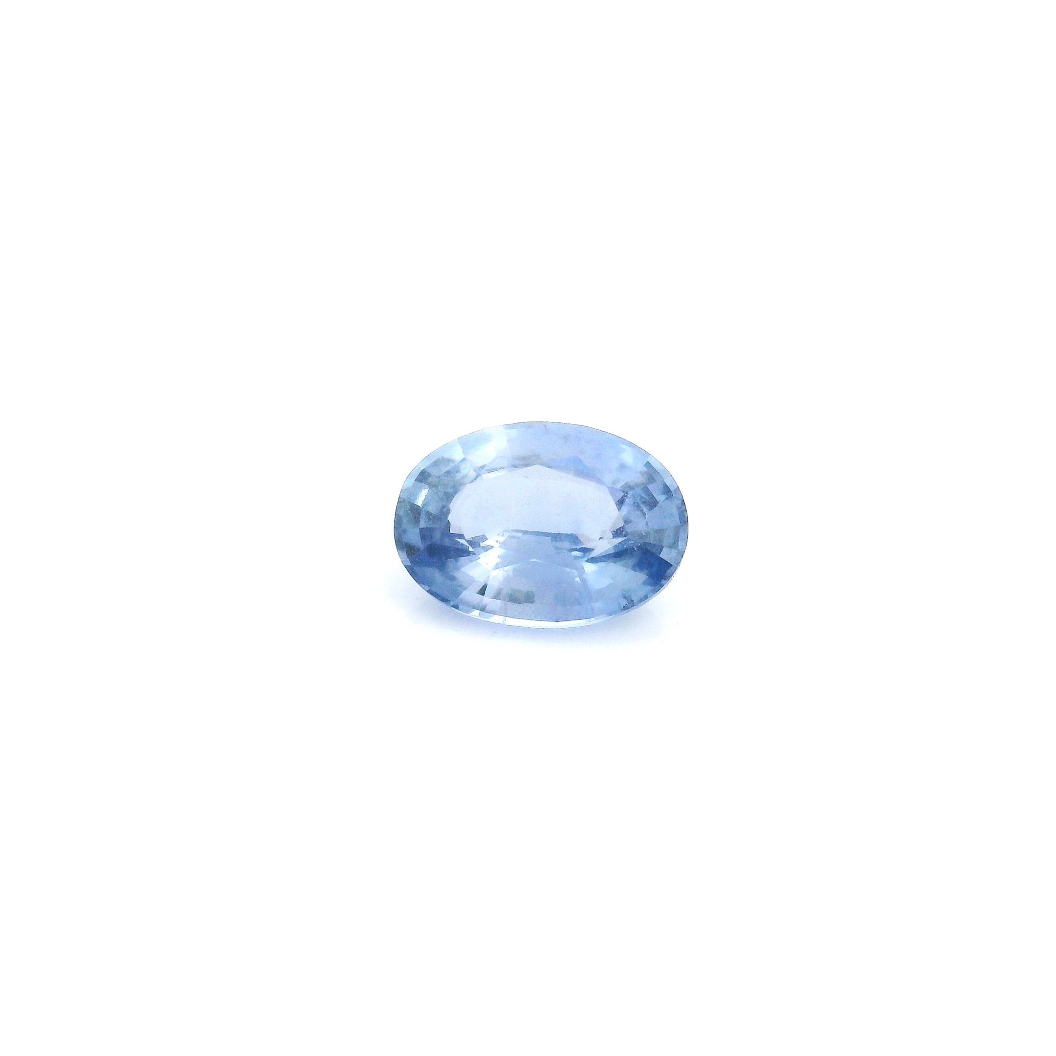 0.96 ct Oval Blue Natural Sapphire
