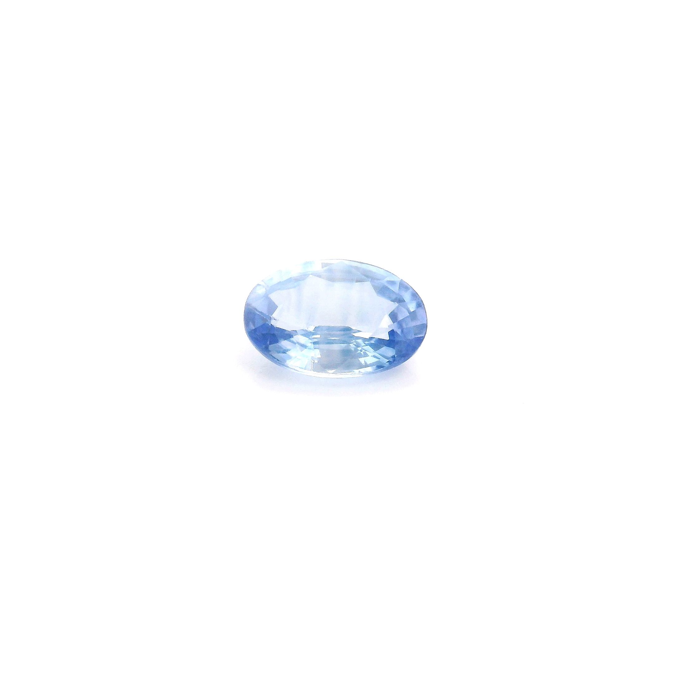 0.86 ct Oval Blue Natural Sapphire
