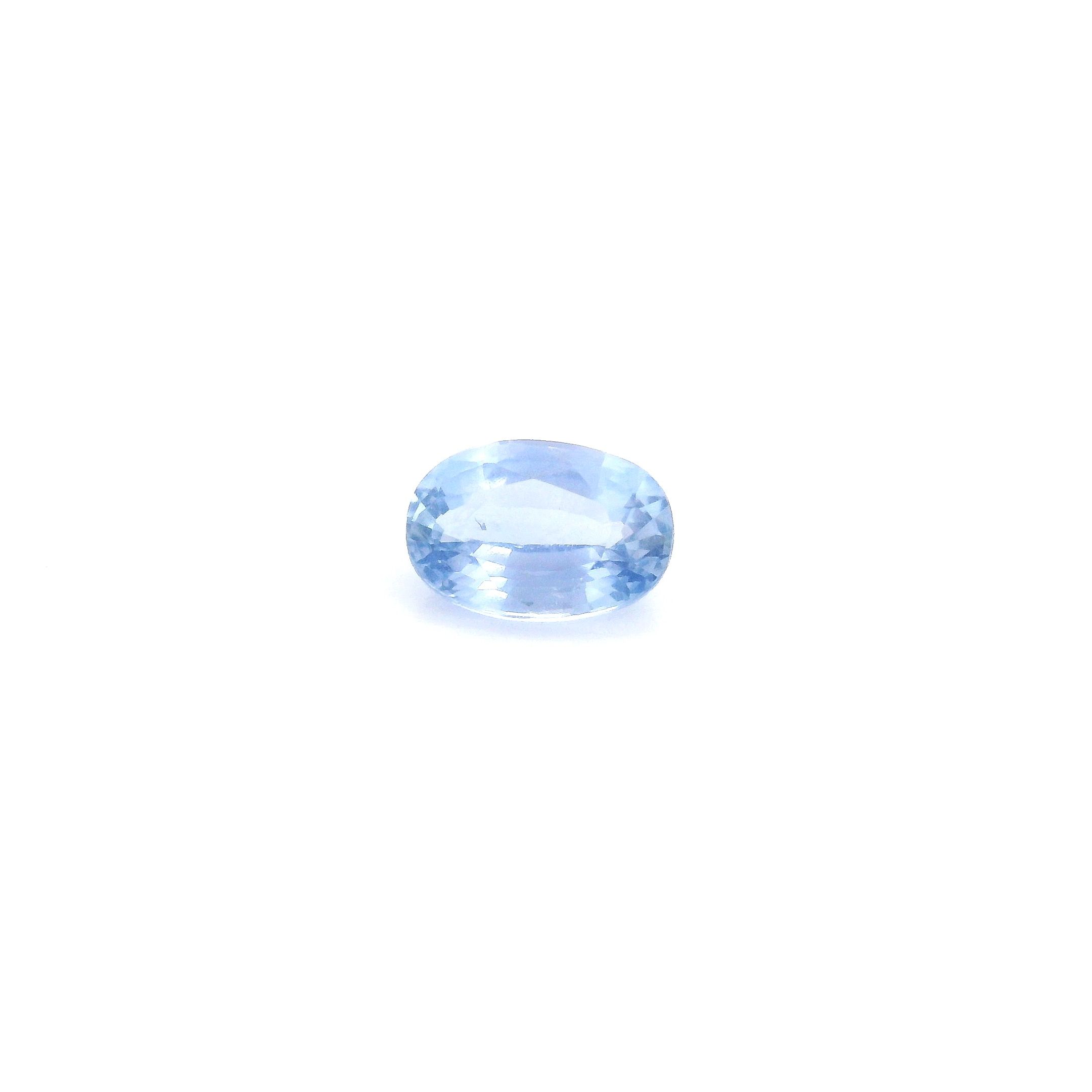 0.63 ct Oval Blue Natural Sapphire