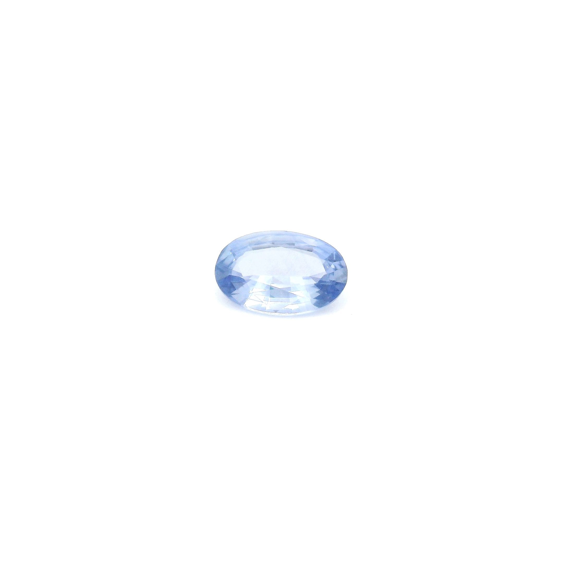 0.43 ct Oval Blue Natural Sapphire