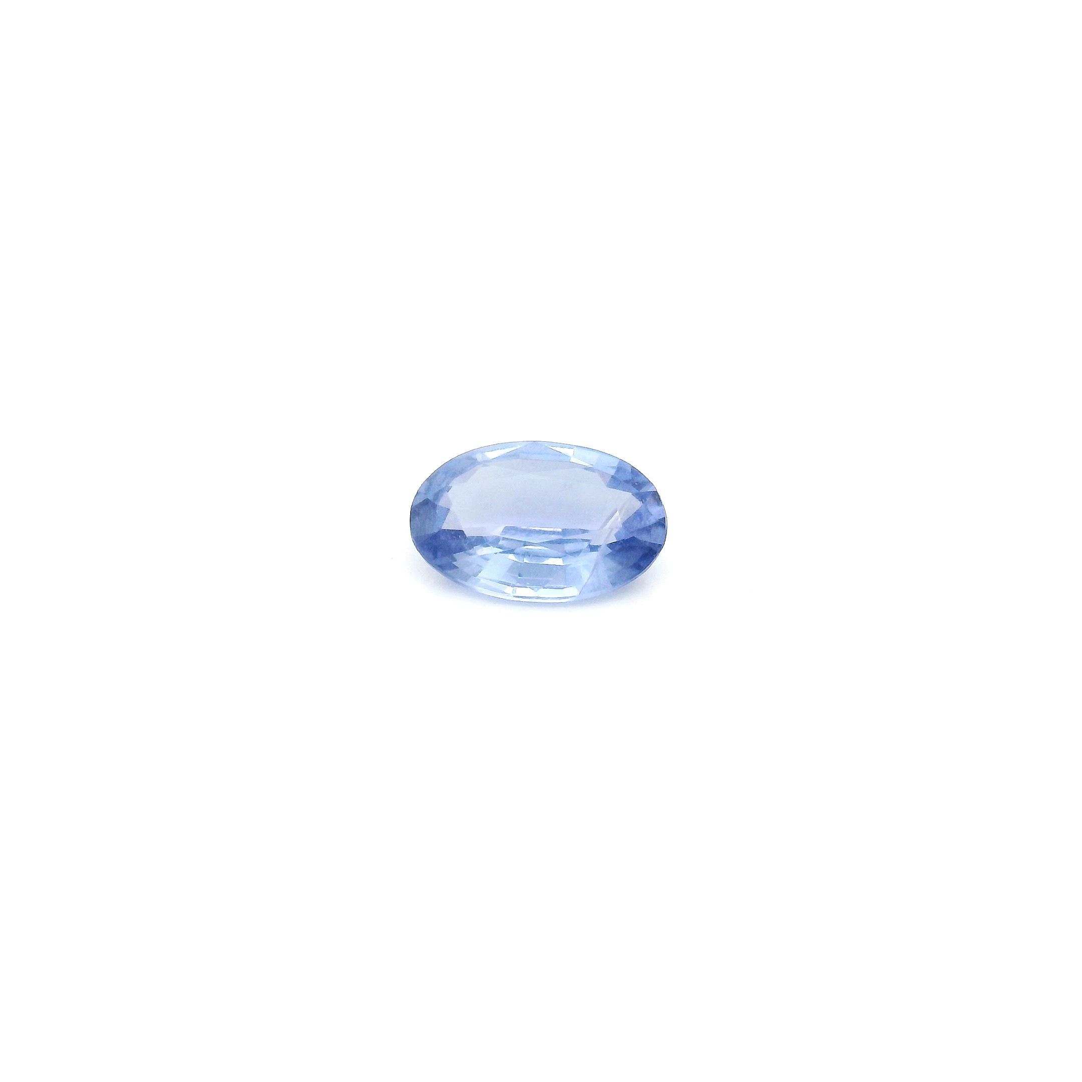 0.44 ct Oval Blue Natural Sapphire