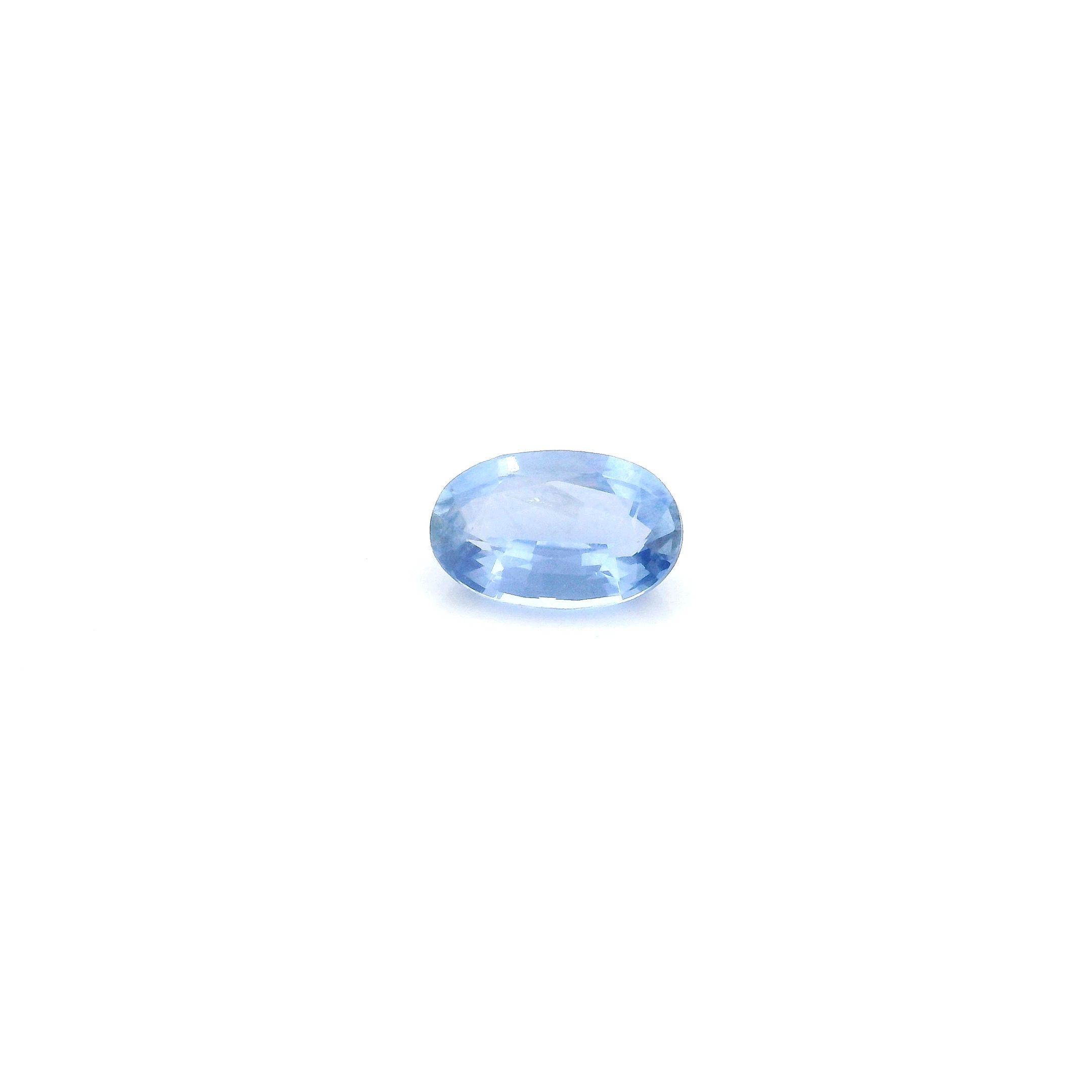 0.43 ct Oval Blue Natural Sapphire