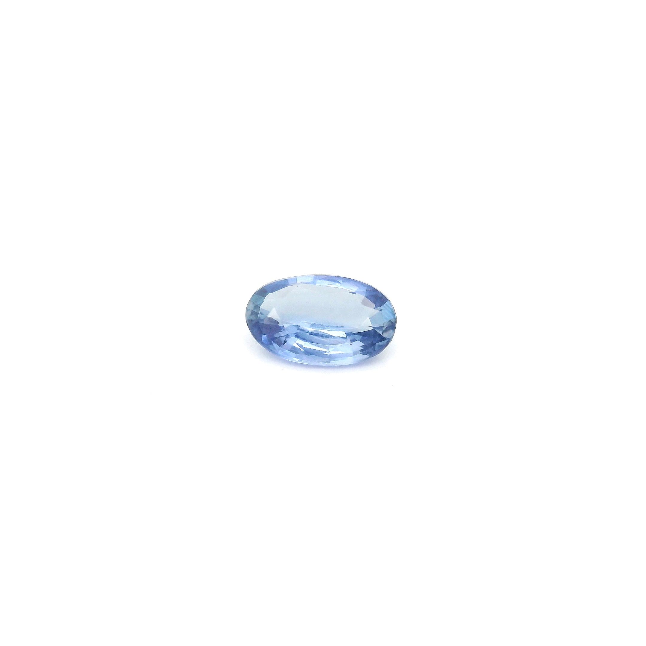 0.43 ct Oval Blue Natural Sapphire