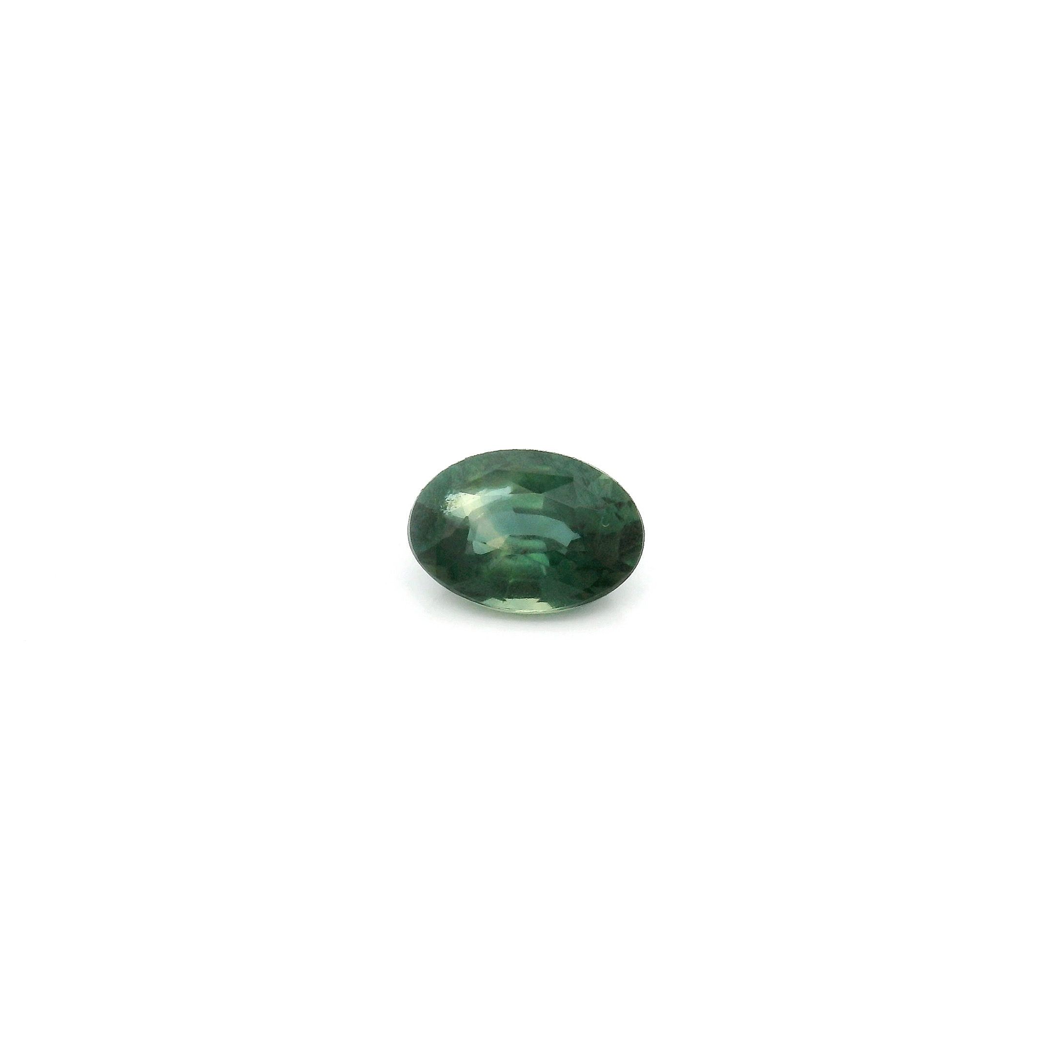 0.55 ct Oval Blue Natural Sapphire