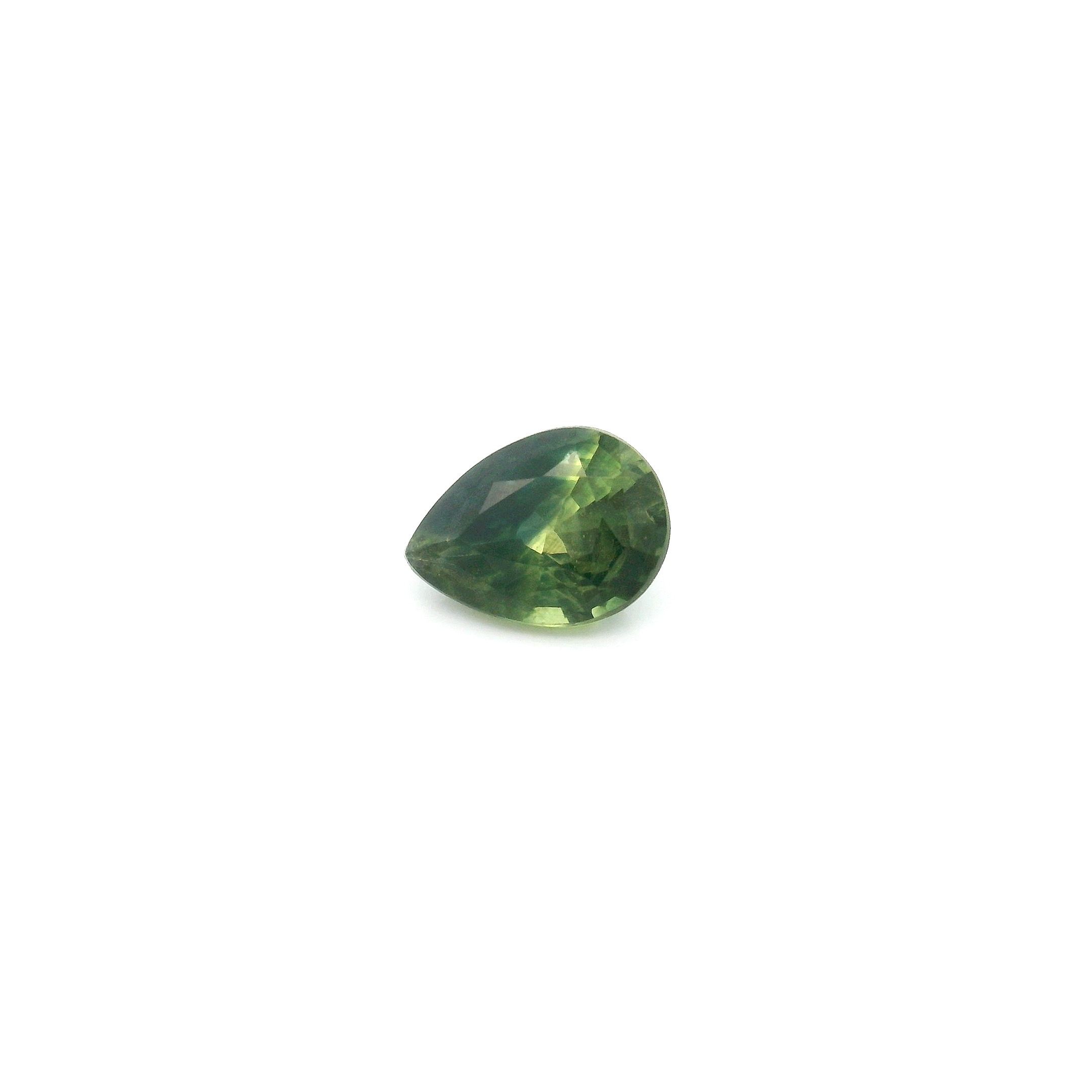 0.71 ct Pear Blue Natural Sapphire