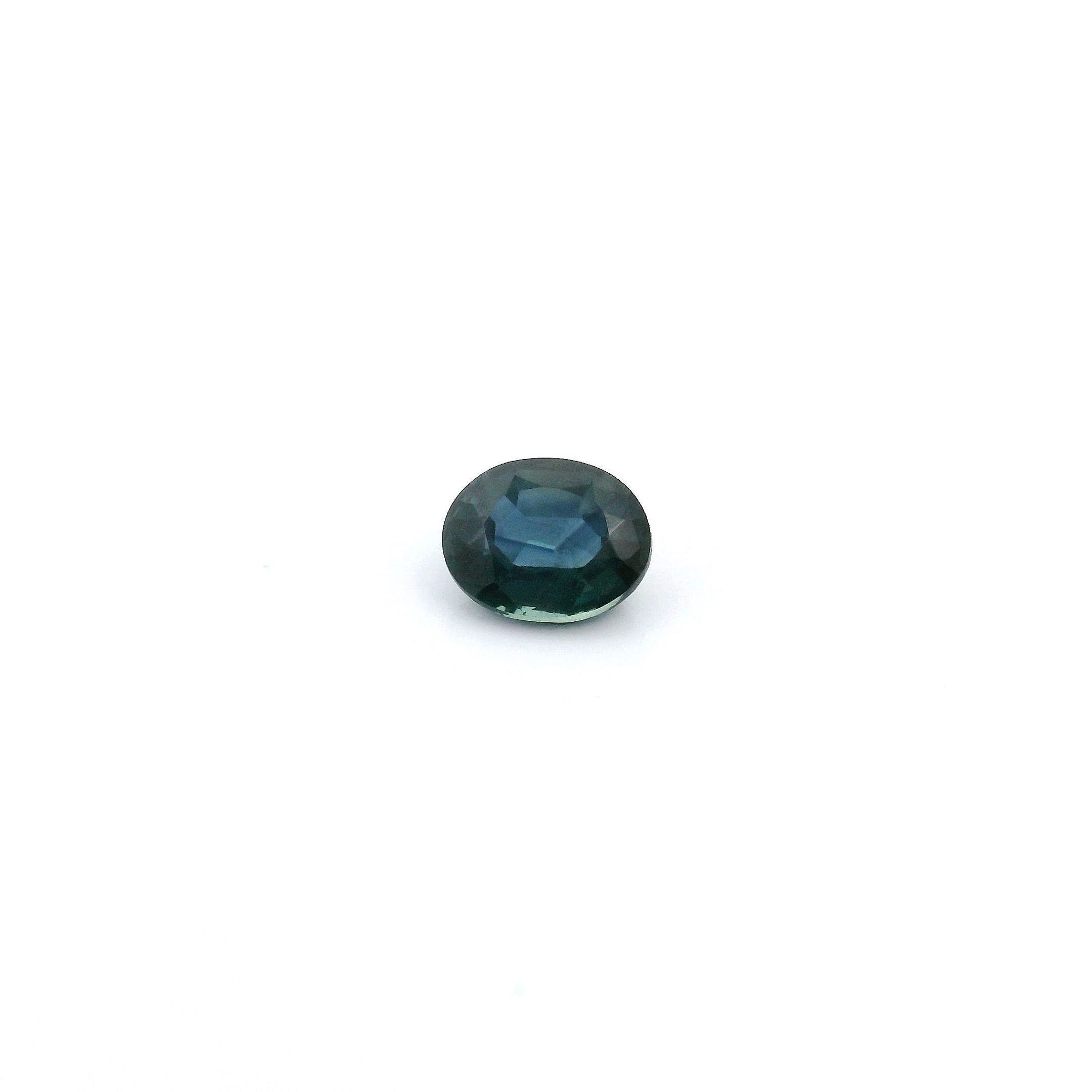 0.42 ct Oval Blue Natural Sapphire