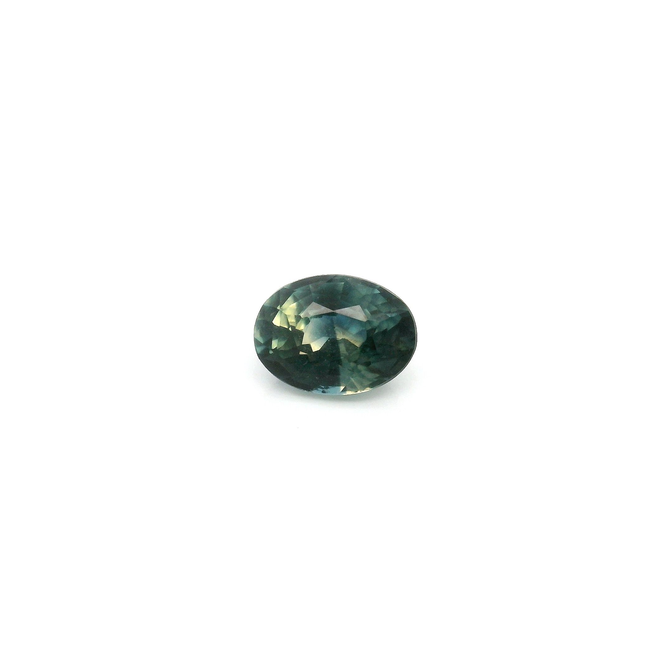 0.81 ct Oval Blue Natural Sapphire